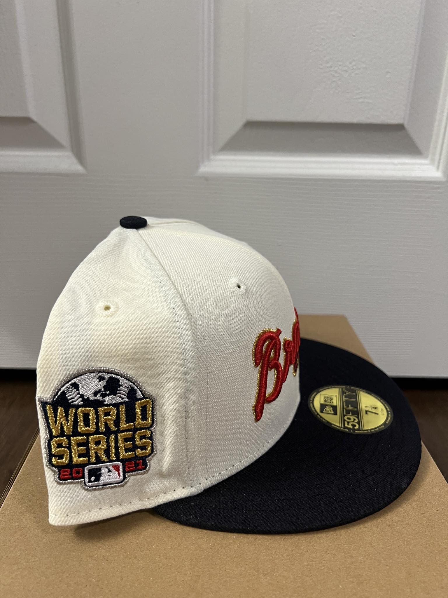 Hat Club Sz 7 1/4 - Hat Club Exclusive Atlanta Braves 2021 World SR Size ONE SIZE - 2 Thumbnail
