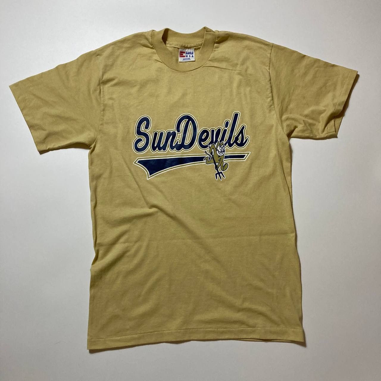 NCAA Vintage 80s Arizona Sun Devils NCAA Football Tee Size US M / EU 48-50 / 2 - 1 Thumbnail