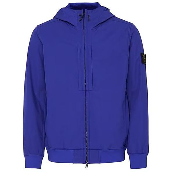 o1g2r1mq0624 Soft Shell Zip Jackets in Blue