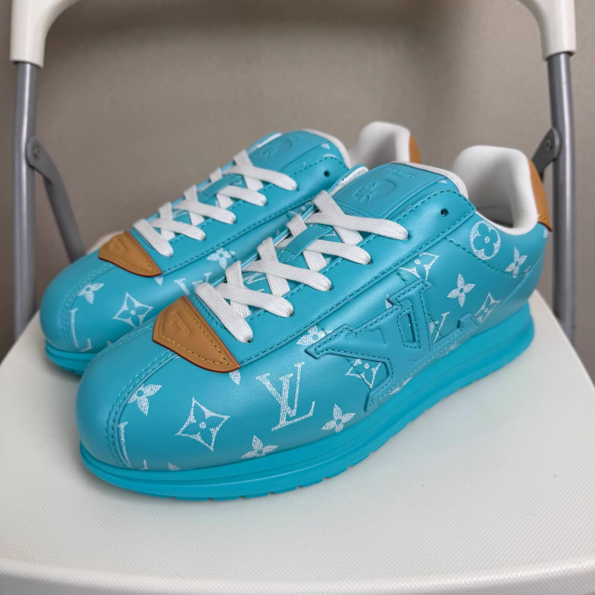 Louis Vuitton LOUIS VUITTON x Nigo Buttersoft FW25 Men's Blue Shoes Size US 9 / EU 42 - 1 Thumbnail