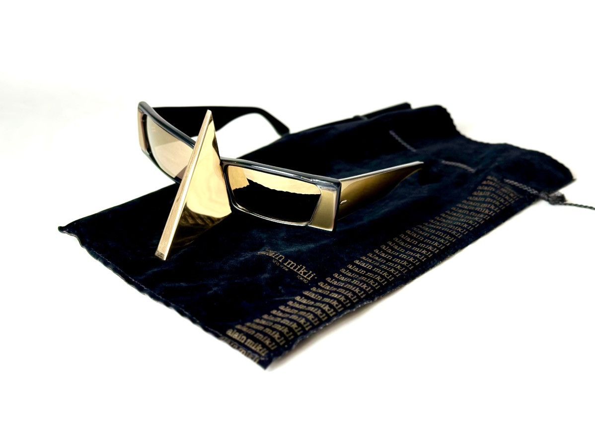 Alain Mikli Vintage Alain Mikli Nose Sunglasses 0136 NOS 1987 France Size ONE SIZE - 3 Thumbnail