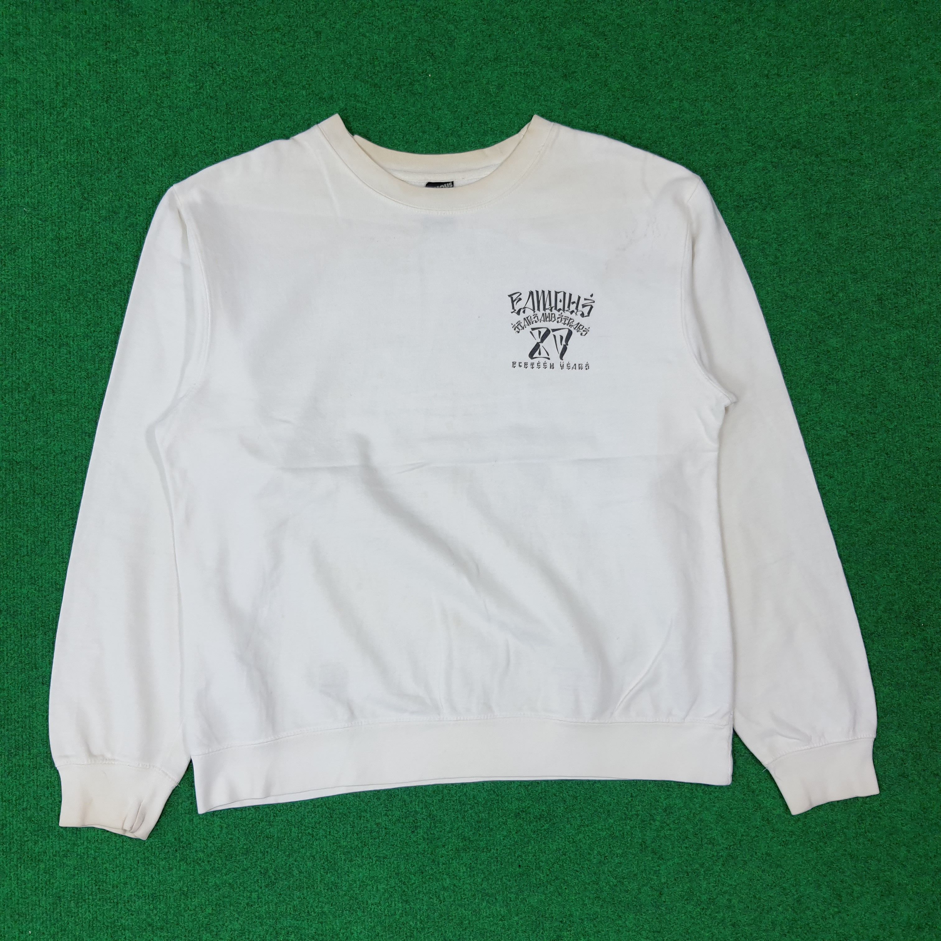 Famous Stars And Straps Vintage Famous 00s Skull Rose Streetwear Sweatshirt C275N2 Size US M / EU 48-50 / 2 - 4 Thumbnail