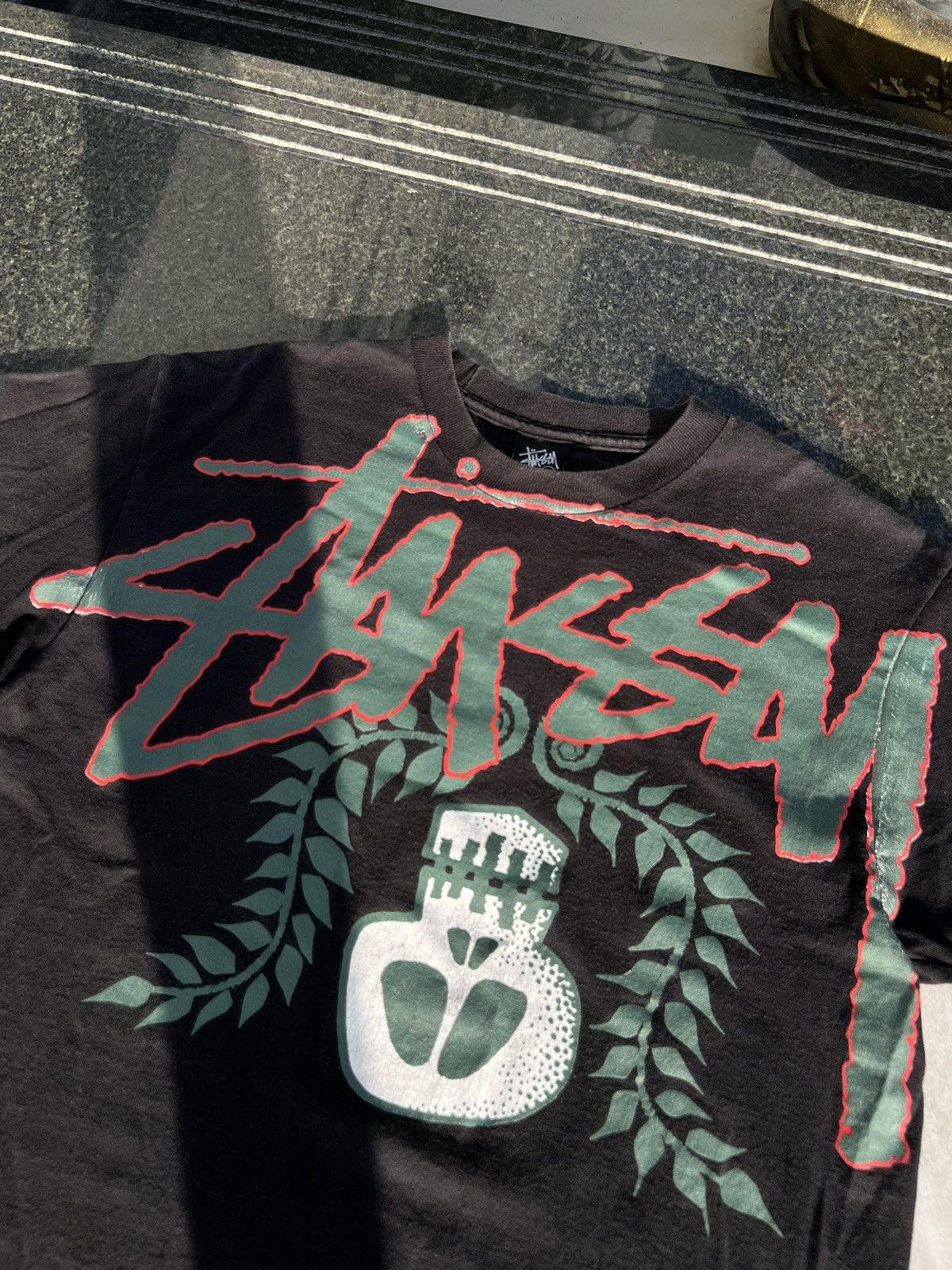 Stussy 00s Stussy Neighborhood Big Logo Vintage Y2K Rare T-Shirt Size US M / EU 48-50 / 2 - 5 Thumbnail