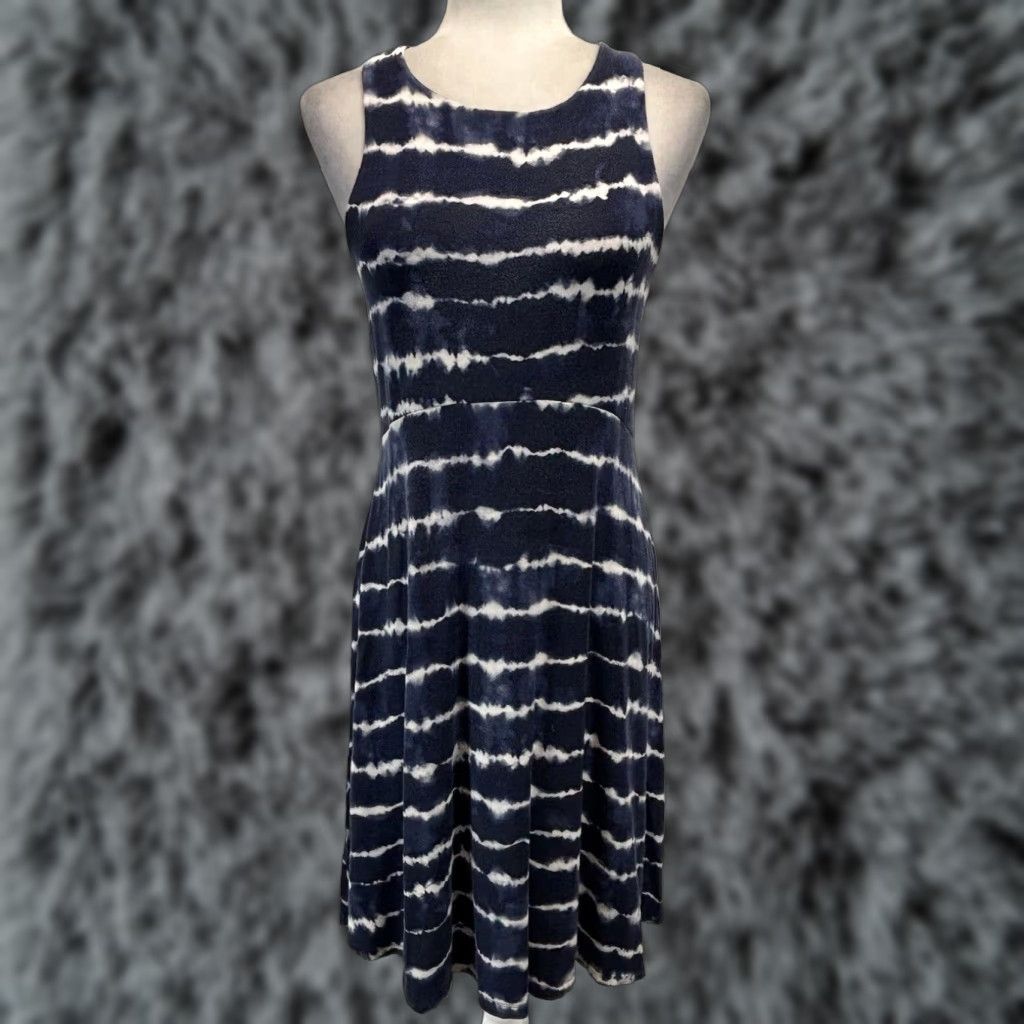 Athleta Athleta Tie Dye Short Dress Women Medium Blue Sleeveless Casual Size M / US 6-8 / IT 42-44 - 1 Thumbnail