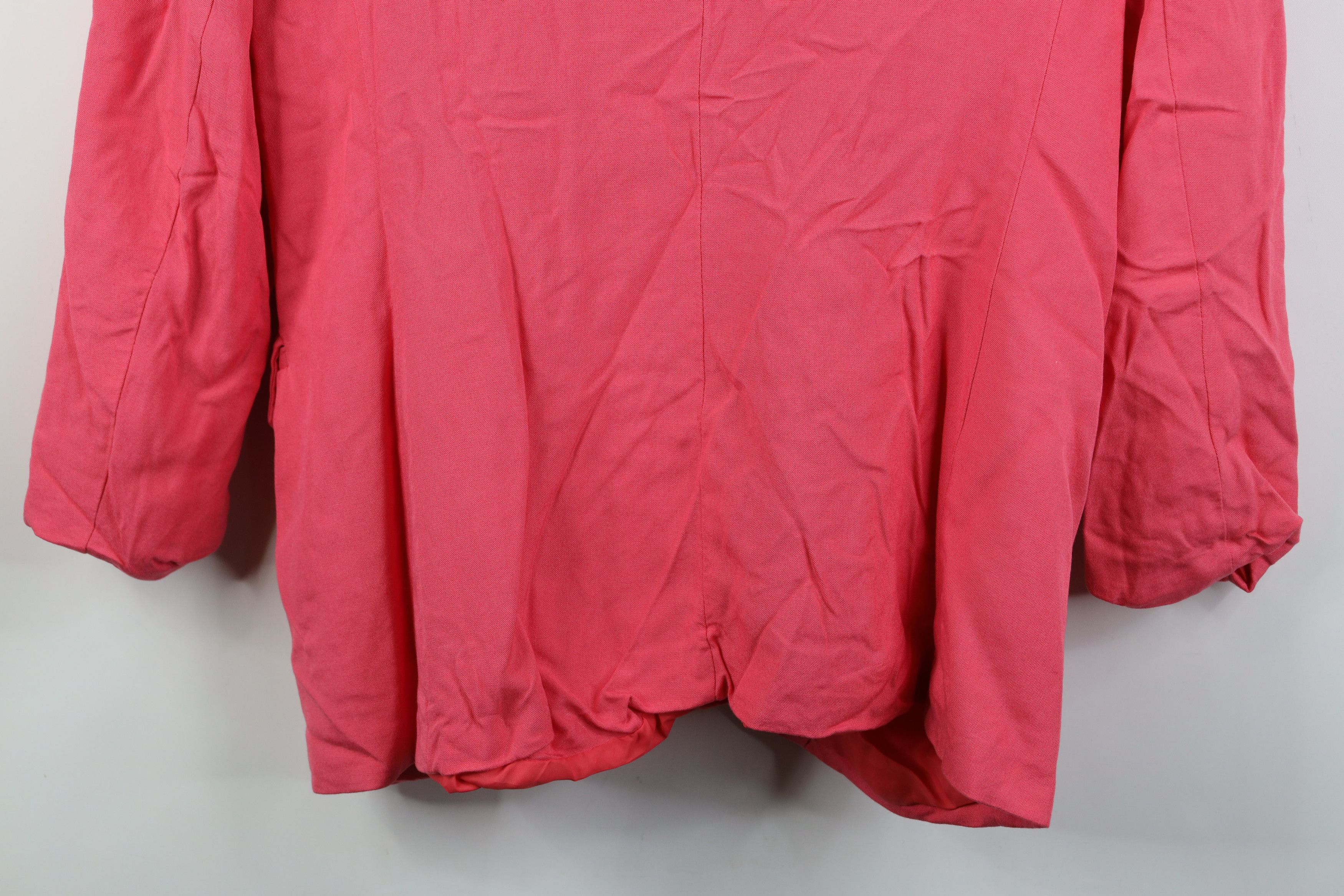 Vintage Vintage 80s 90s Streetwear Wool Blazer Suit Jacket Pink USA Size XXL / US 16-18 / IT 52-54 - 16 Thumbnail