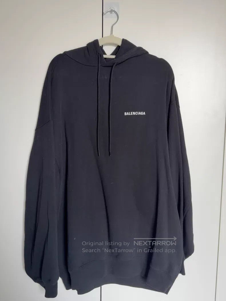 Balenciaga Balenciaga French Sweatshirt Black Size US S / EU 44-46 / 1 - 1 Thumbnail