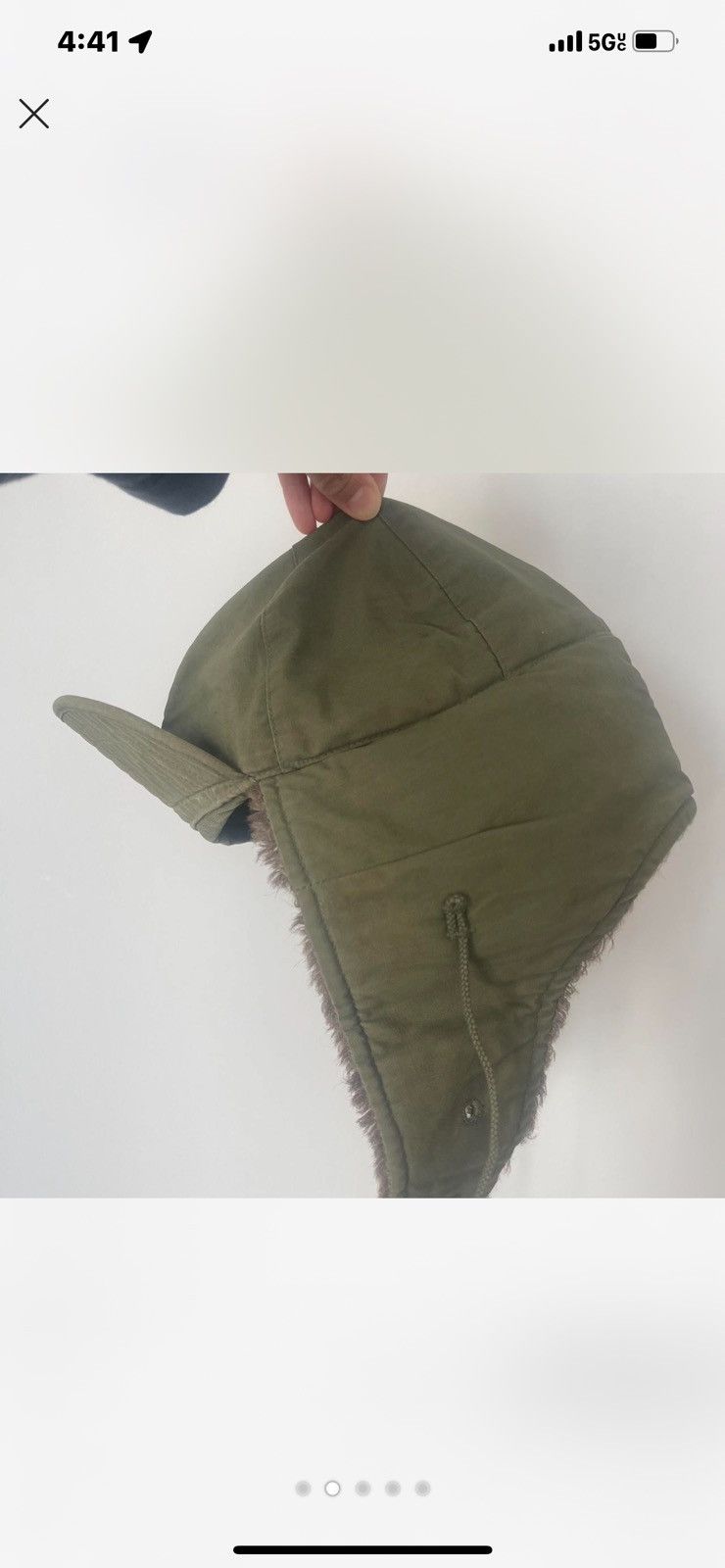 Vintage khaki and military hat Size ONE SIZE - 1 Thumbnail