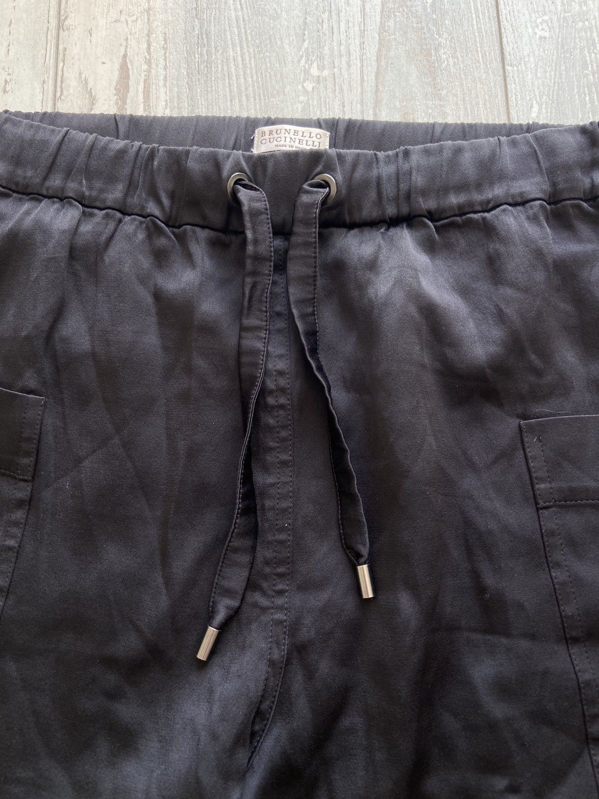 Brunello Cucinelli Brunello Cucinelli Acetate Silk Pants Size 28" / US 6 / IT 42 - 5 Thumbnail