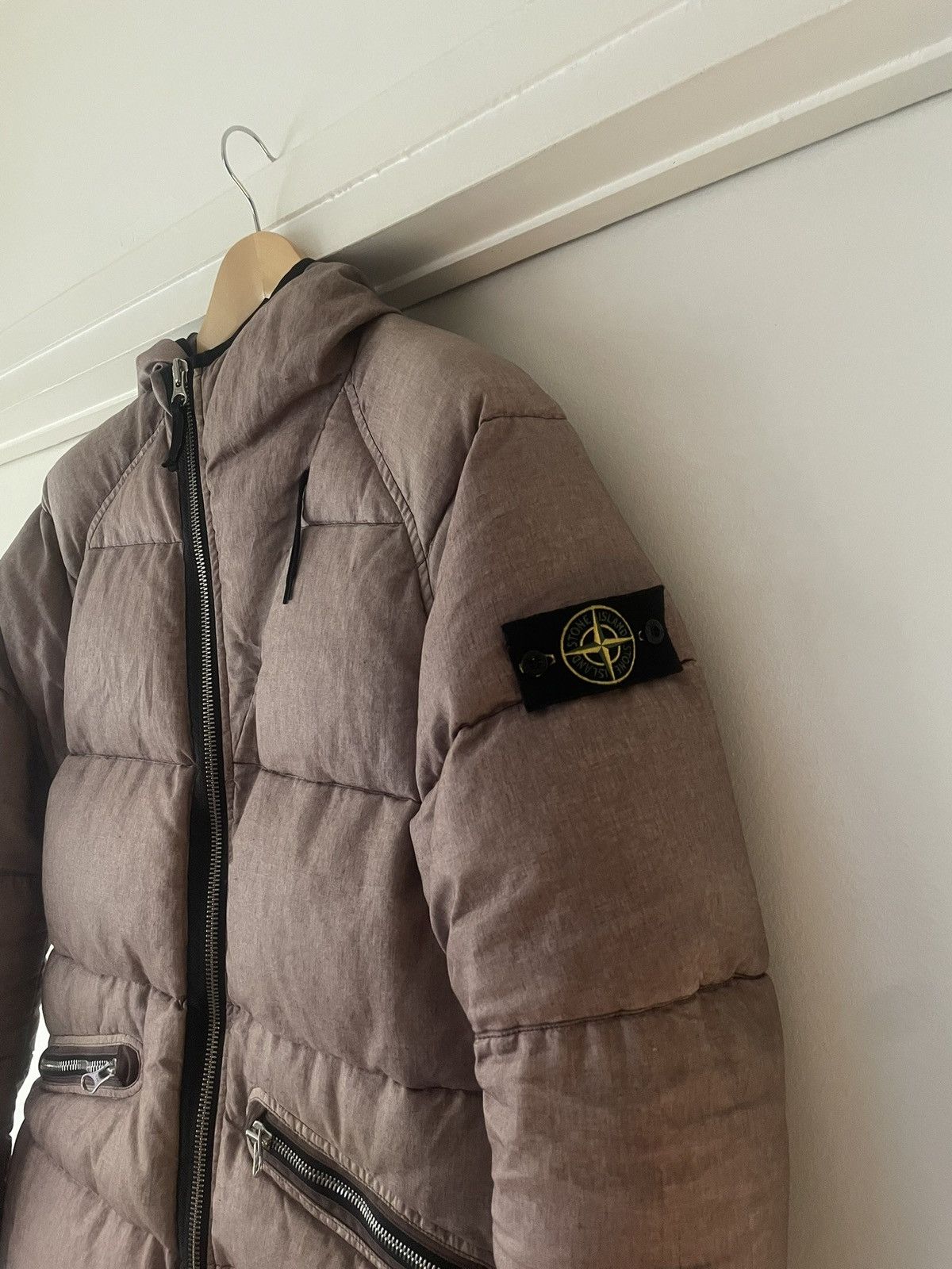 Stone Island Lino Resinato Down tc