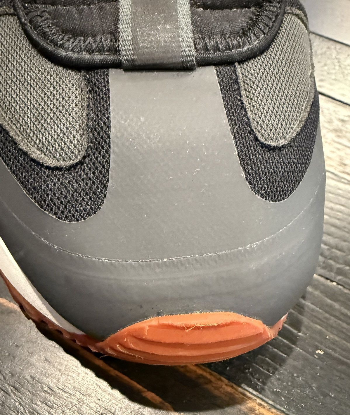 Maison Margiela Maison Margiela New Evolution Sneakers Charcoal/Orange Size US 12 / EU 45 - 11 Thumbnail