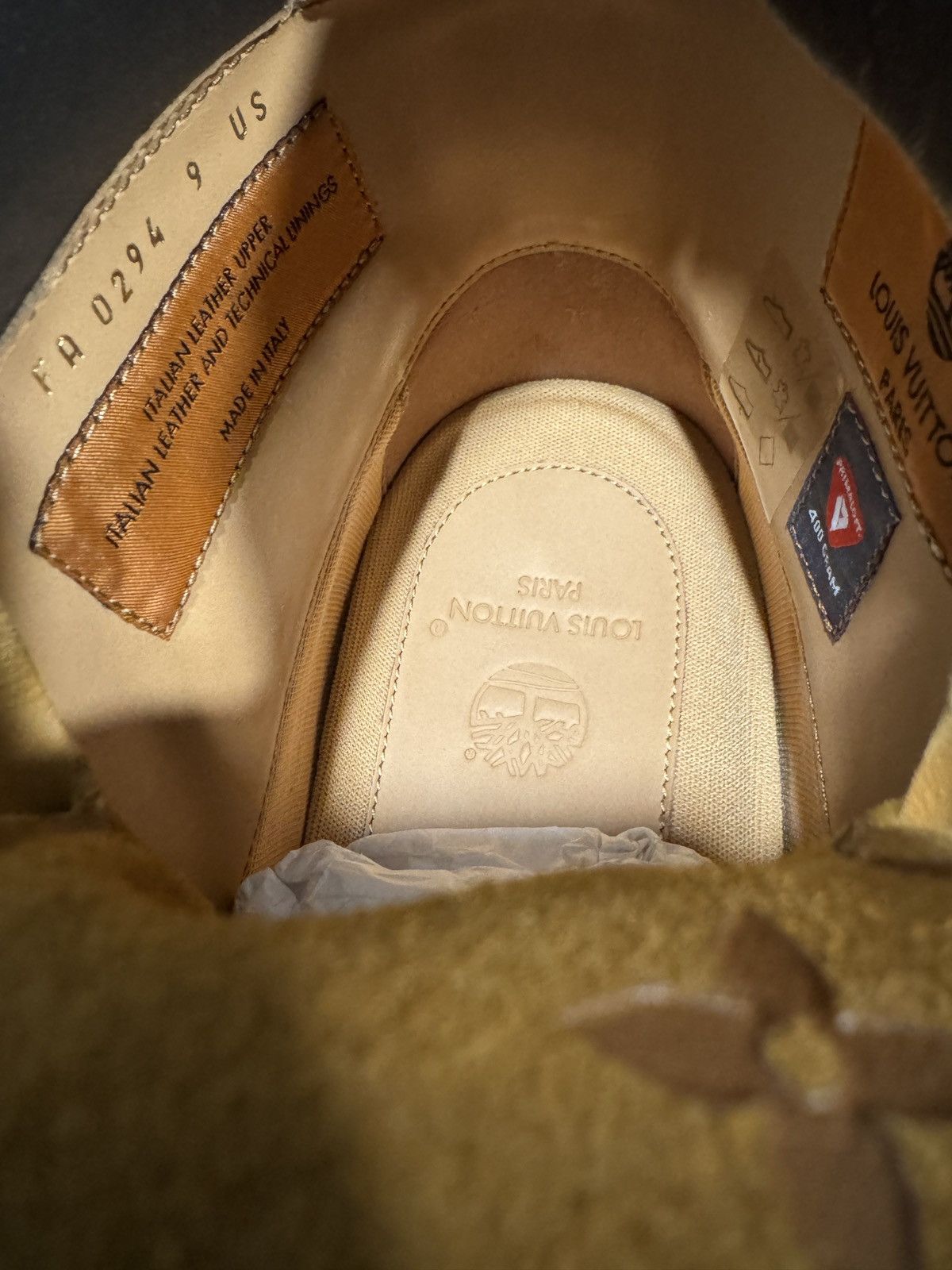 Louis Vuitton × Pharrell × Timberland Louis Vuitton Timberland 6” Ranger Boot Size US 9 / EU 42 - 3 Thumbnail