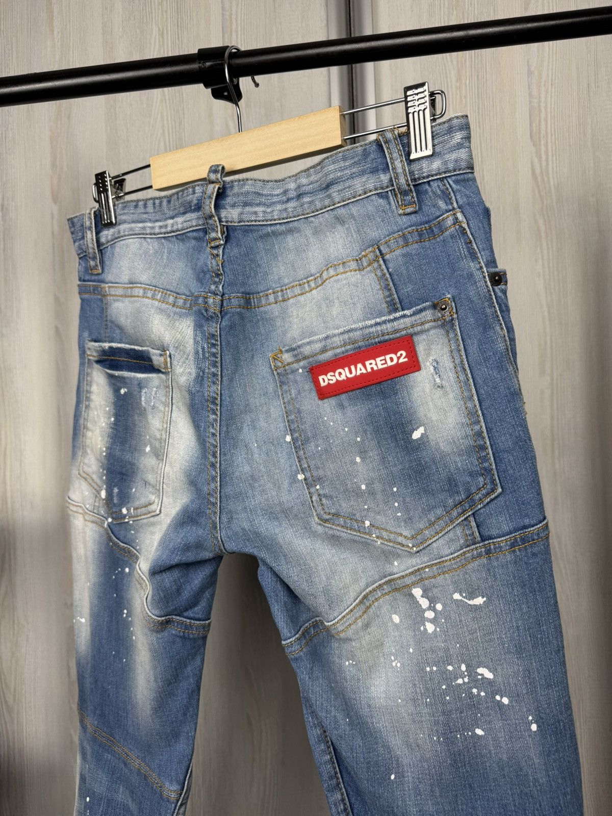 Dsquared2 Dsquared2 classic kenny twist jeans faded distressed Size US 30 / EU 46 - 12 Thumbnail