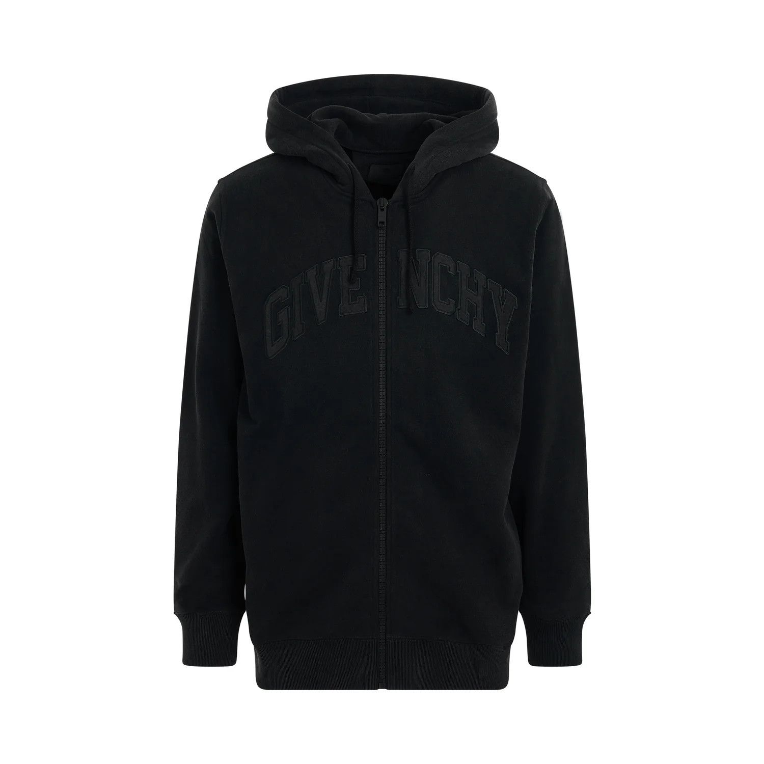 Givenchy o1mris0824 Zipped Hoodie in Black Size US L / EU 52-54 / 3 - 1 Thumbnail