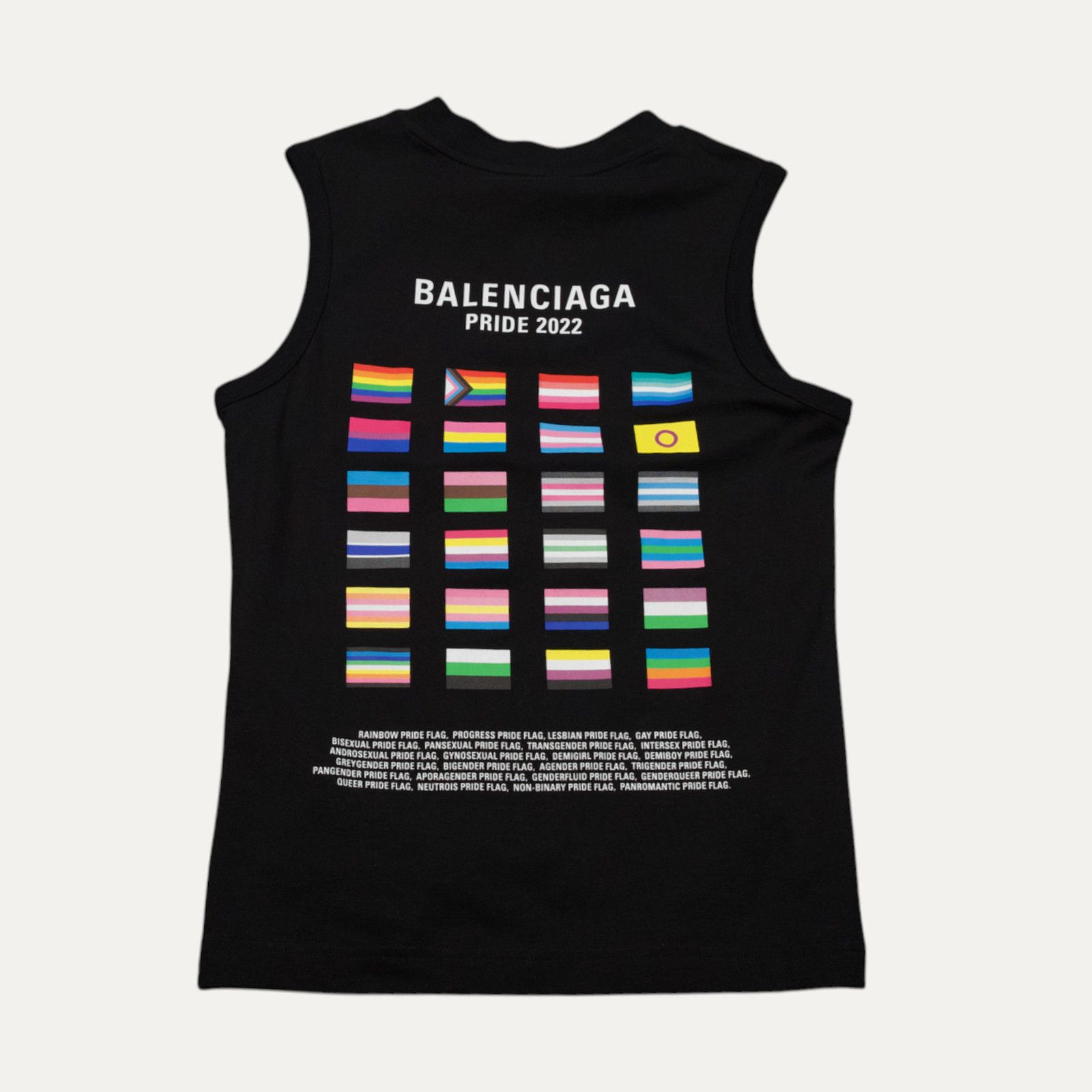 Balenciaga Balenciaga Pride Fitted Tank-Top Size XS / US 0-2 / IT 36-38 - 2 Thumbnail