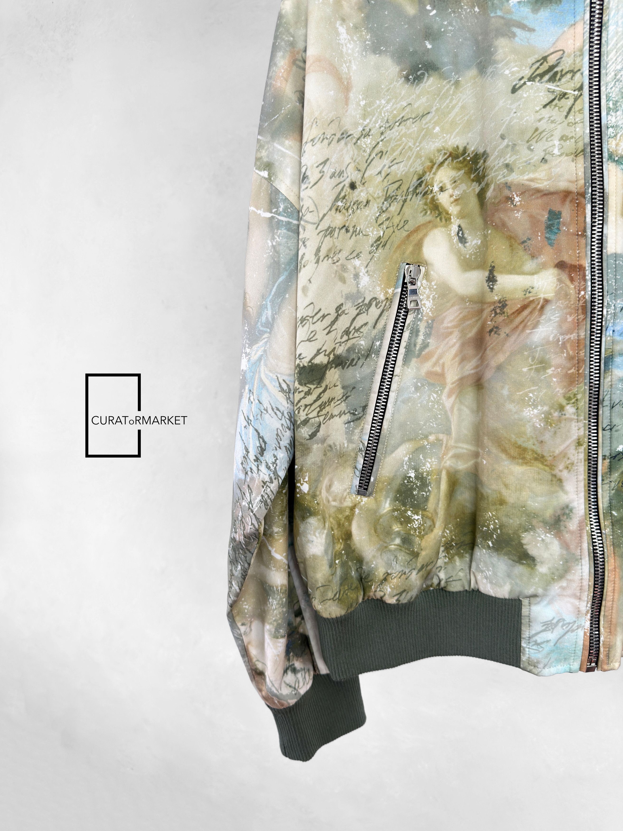 Balmain EU46 Relaxed Art Sky Print Reversible Embossed Logo Zip SS23 Size US S / EU 44-46 / 1 - 4 Thumbnail