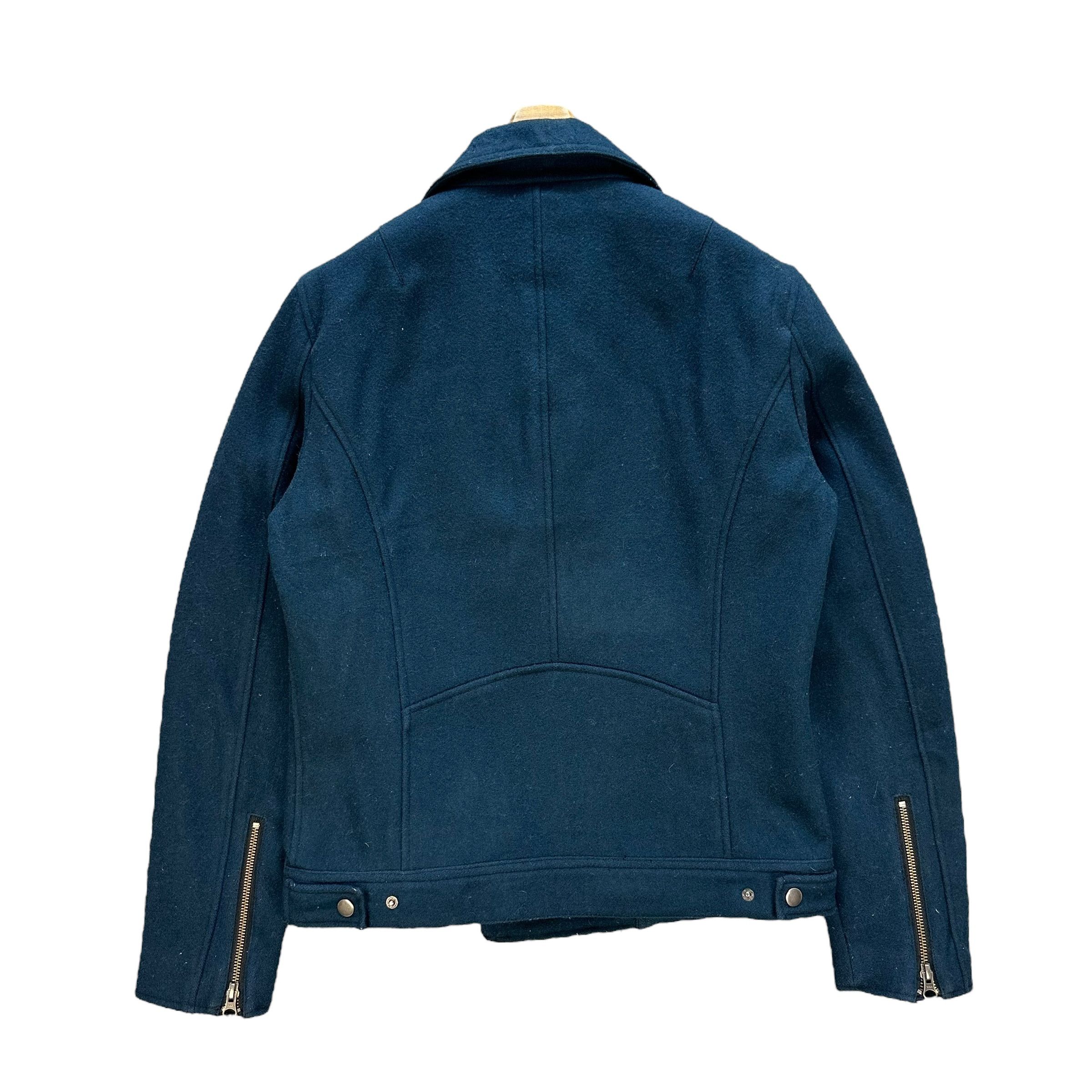 Japanese Brand EDGE RUPERT Double Collar Wool Jacket #A21-0497 Size US S / EU 44-46 / 1 - 11 Thumbnail