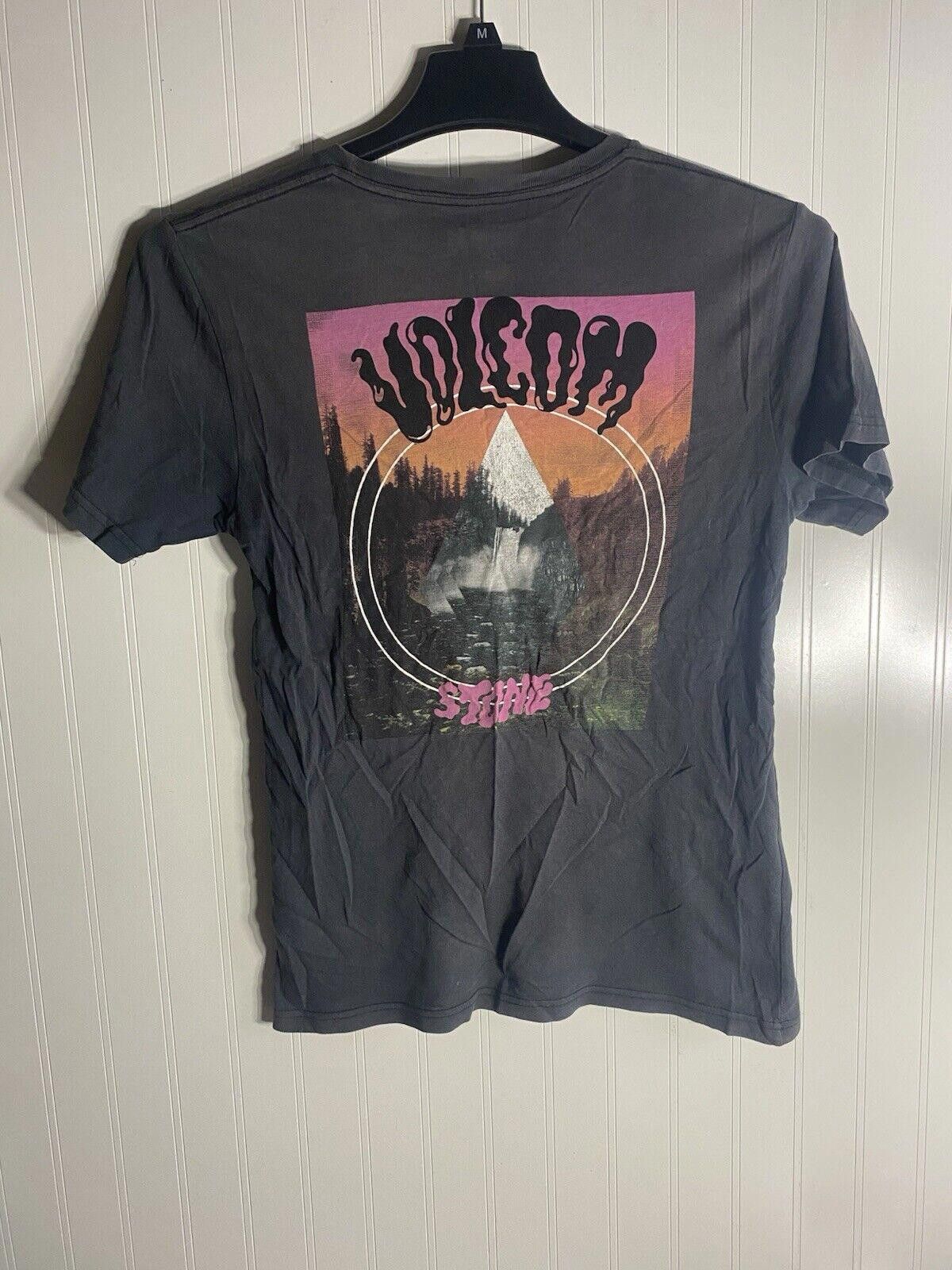 Volcom Volcom T Shirt Kids Large Black Skate Surf Logo Graphic Size US L / EU 52-54 / 3 - 2 Thumbnail