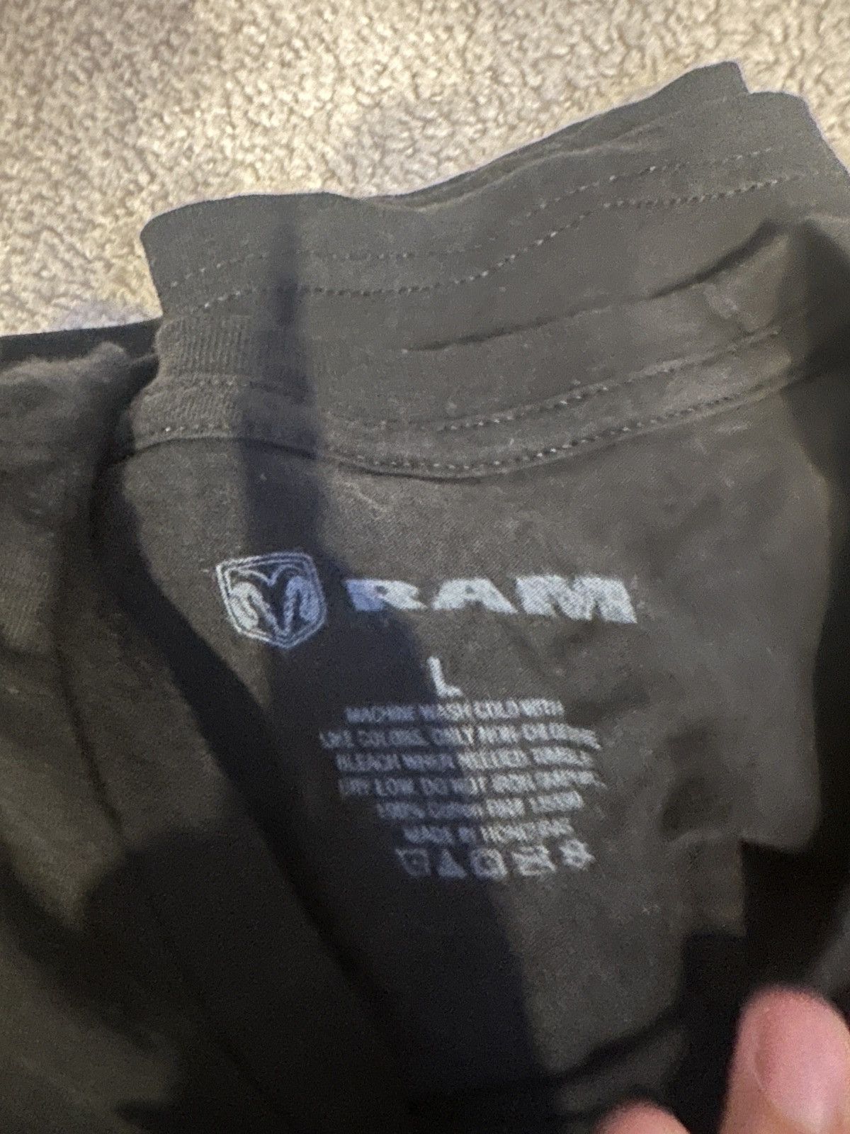 Vintage Ram TRX 6.2L Supercharger Black T-shirt Size US L / EU 52-54 / 3 - 3 Thumbnail