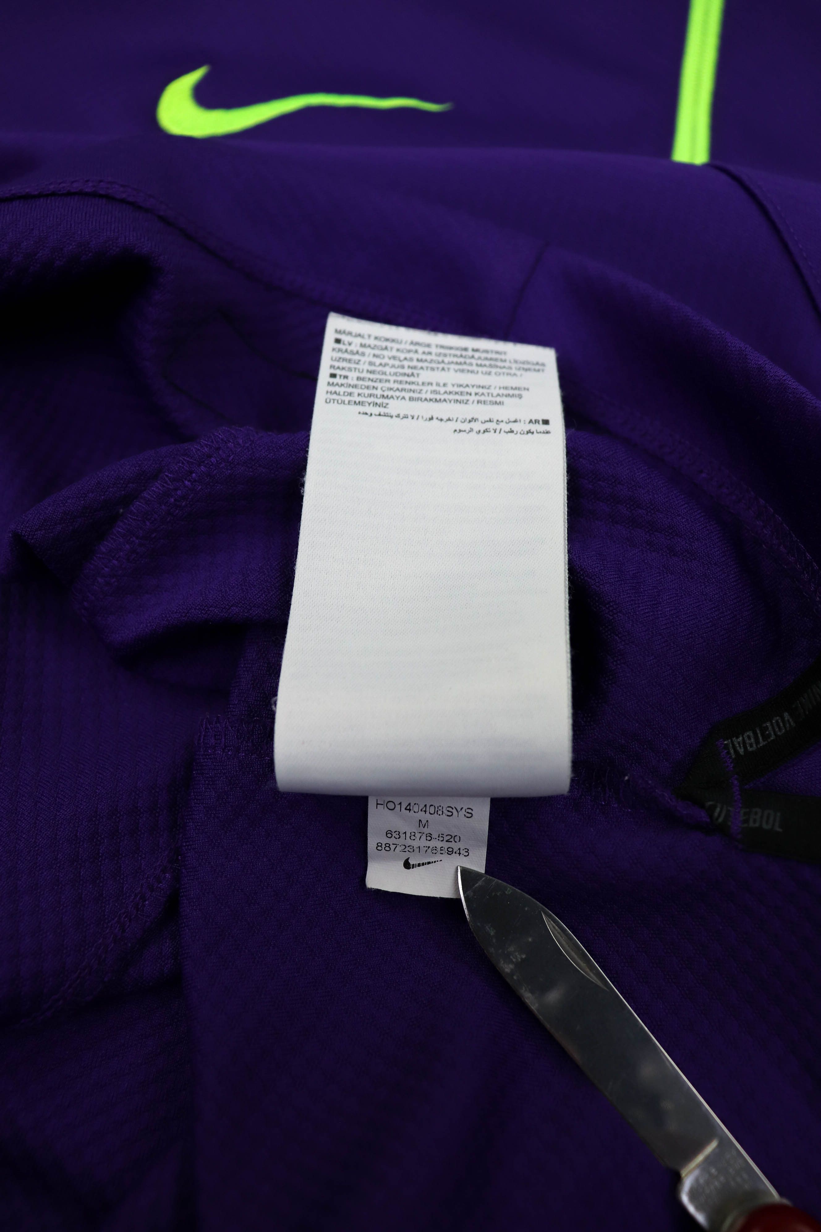 Nike Manchester City Nike MCFC Football Mock Neck Zip Long Sleeve Size US M / EU 48-50 / 2 - 14 Thumbnail
