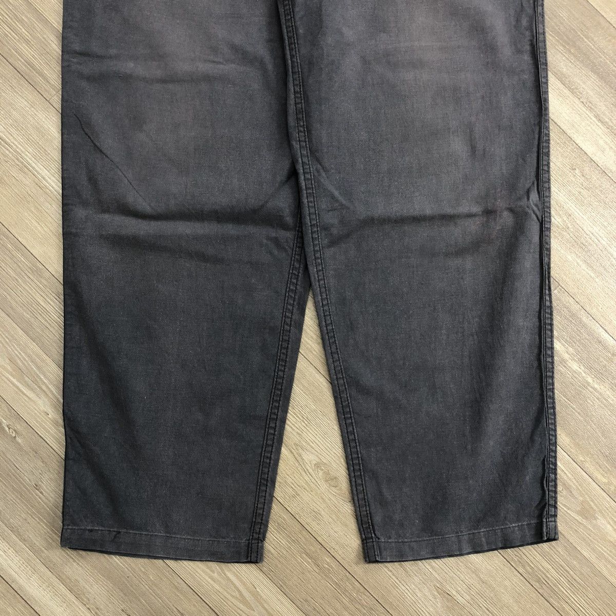 Comme des Garcons × Comme des Garcons Homme × Faded Glory 🇯🇵1980s Comme des Garcons Homme CDG Faded Trousers Work Pants Size US 26 / EU 42 - 11 Thumbnail