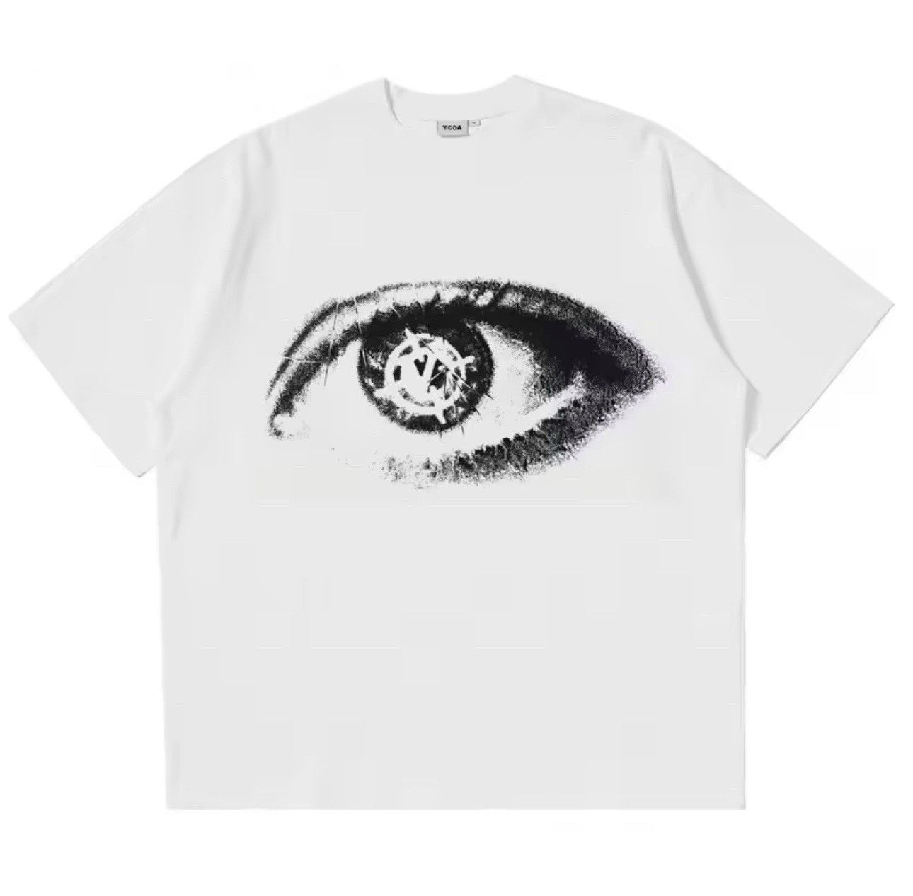 Other Streetwear Eye Print Tee Vintage Harajuku Cotton Size US L / EU 52-54 / 3 - 1 Thumbnail
