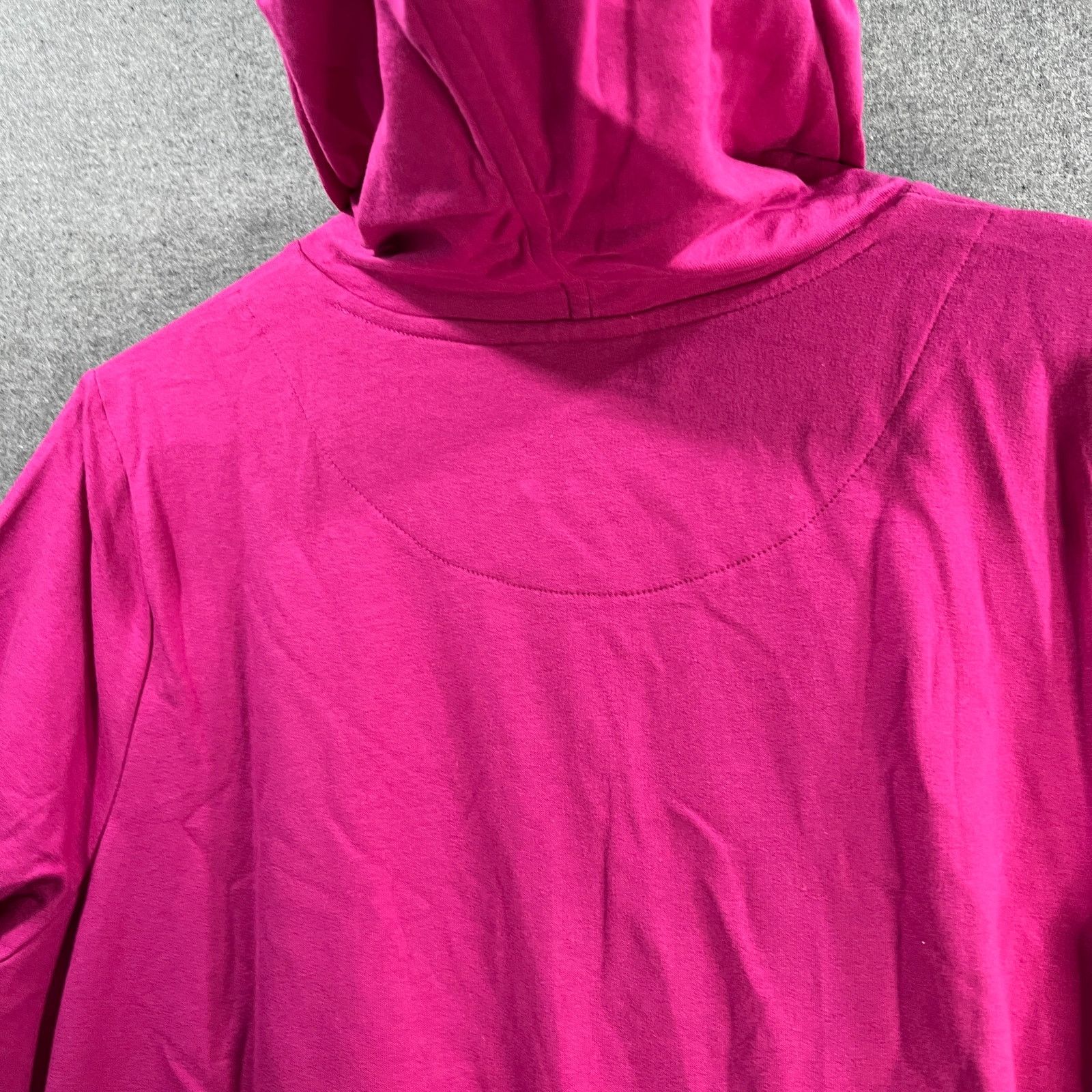 Denim & Co. Denim & Co. Beach Women Top Hoodie Hot Pink Color Size Size L / US 10 / IT 46 - 13 Thumbnail