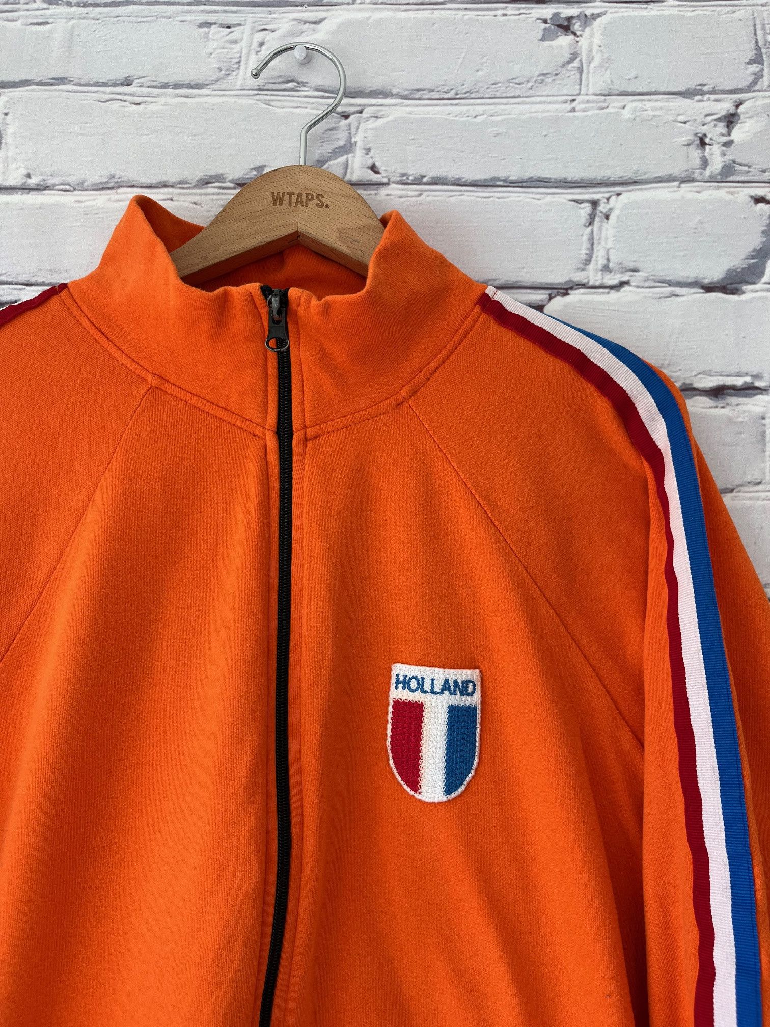 Vintage Vintage Holland Soccer Zip-Up Sweater Size US L / EU 52-54 / 3 - 2 Thumbnail