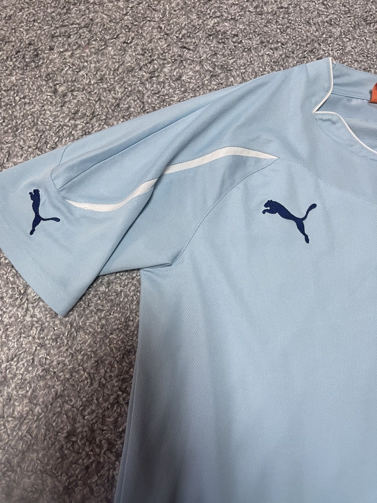 Puma × Vintage LAZIO 2010-2011 HOME FOOTBALL SHIRT SOCCER JERSEY S PUMA Size US S / EU 44-46 / 1 - 7 Thumbnail