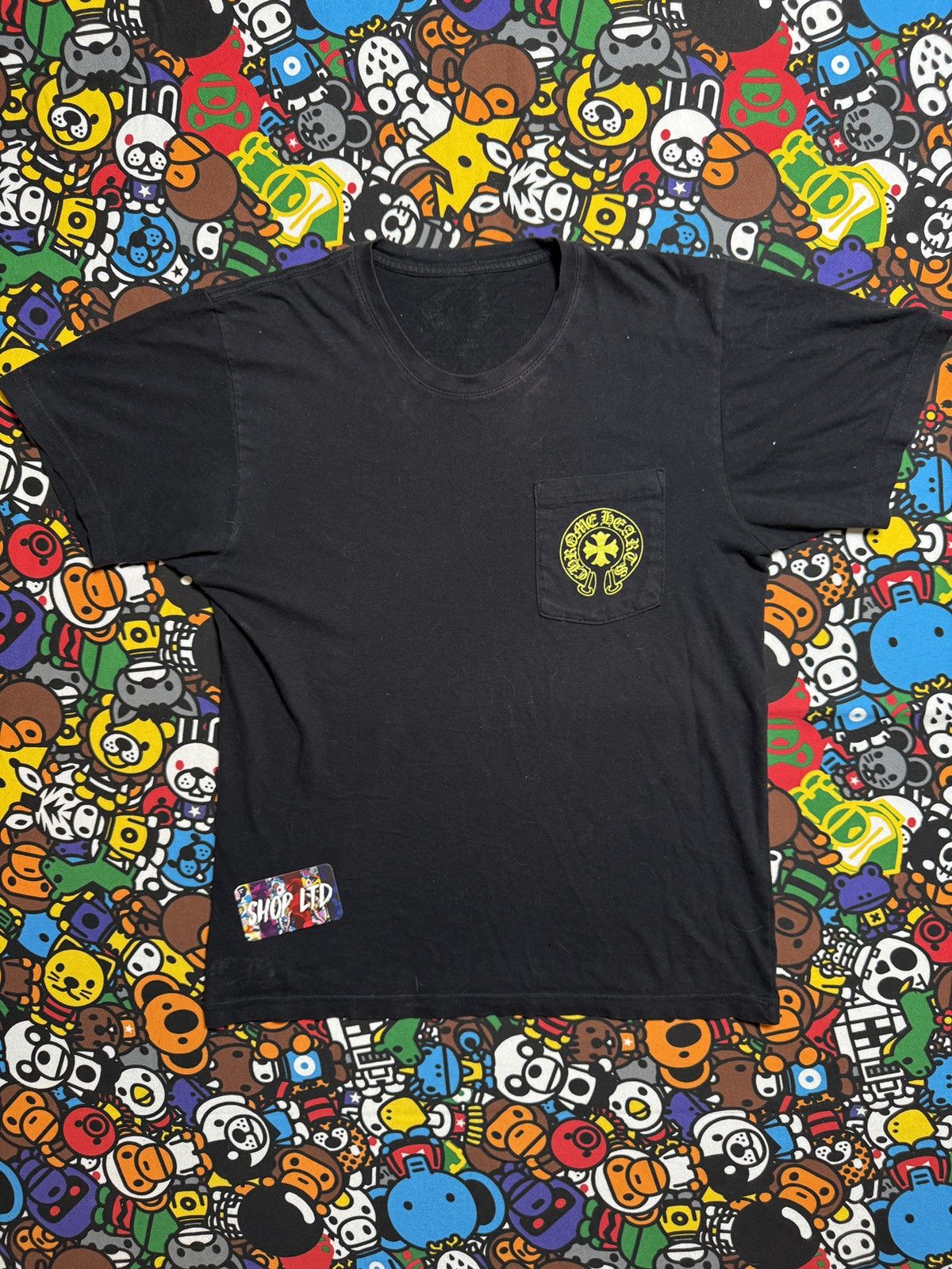 Chrome Hearts Chrome Hearts Black Made In Hollywood Logo Tee Size US M / EU 48-50 / 2 - 2 Thumbnail