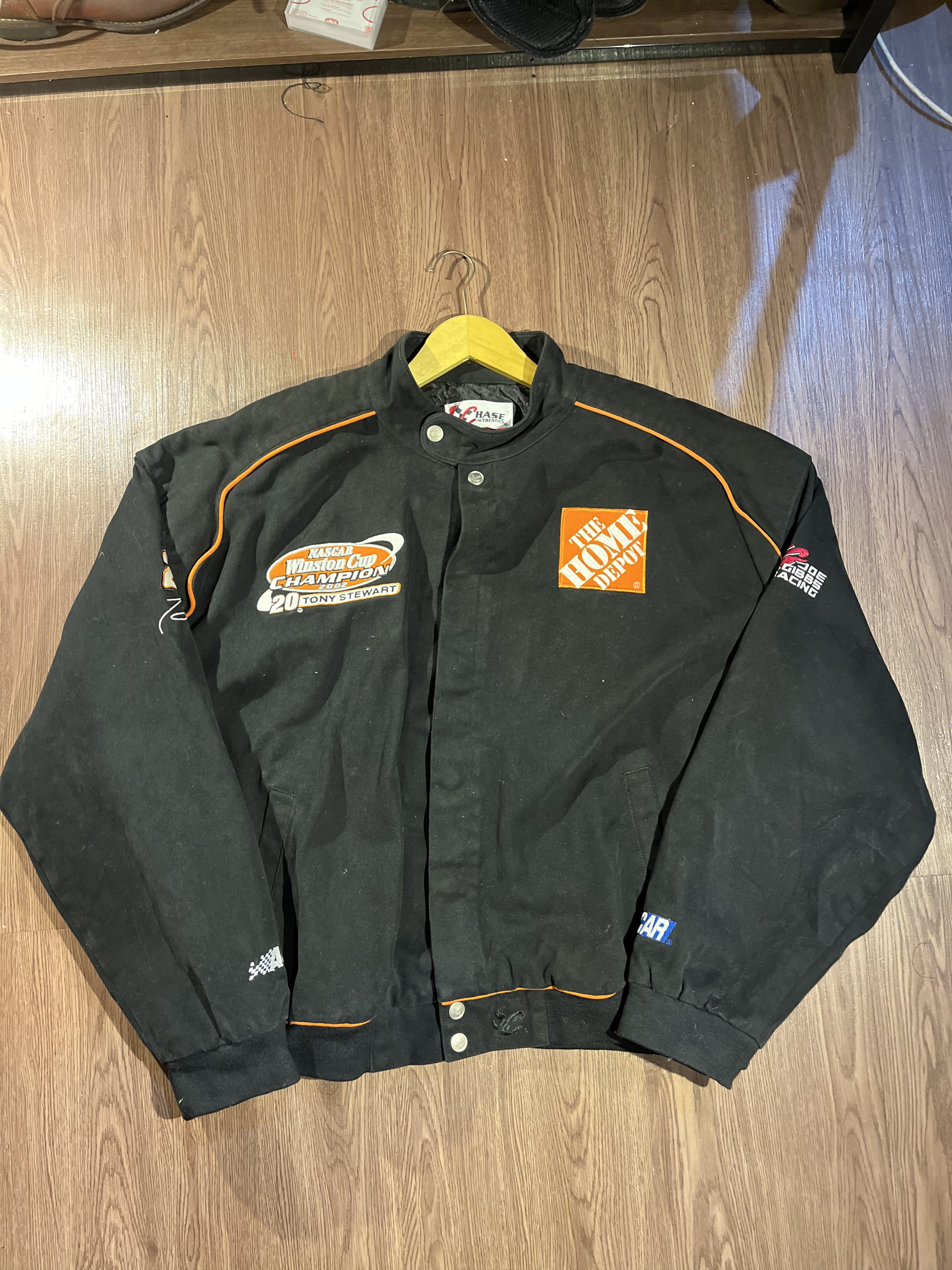 Chase Authentics Tony Stewart Nascar Winston Cup Champion 2002 Jacket Size US XL / EU 56 / 4 - 5 Thumbnail