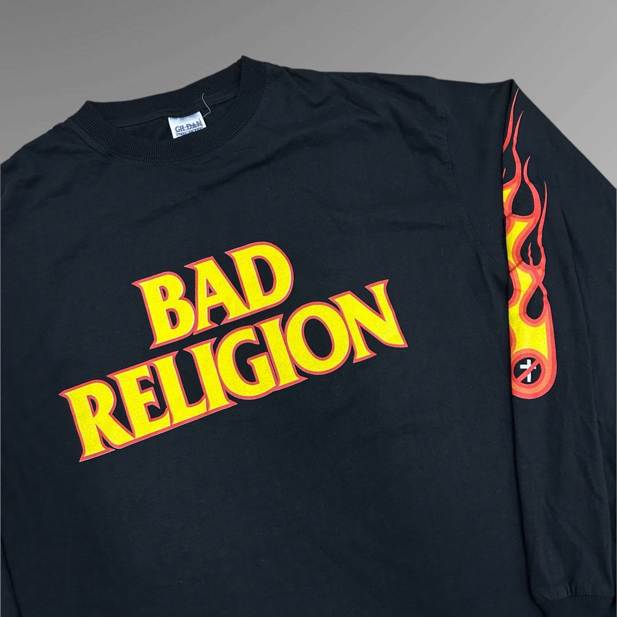 Gildan VINTAGE LONG SLEEVE TSHIRT BAD RELIGION 90-00 Size US XL / EU 56 / 4 - 5 Thumbnail