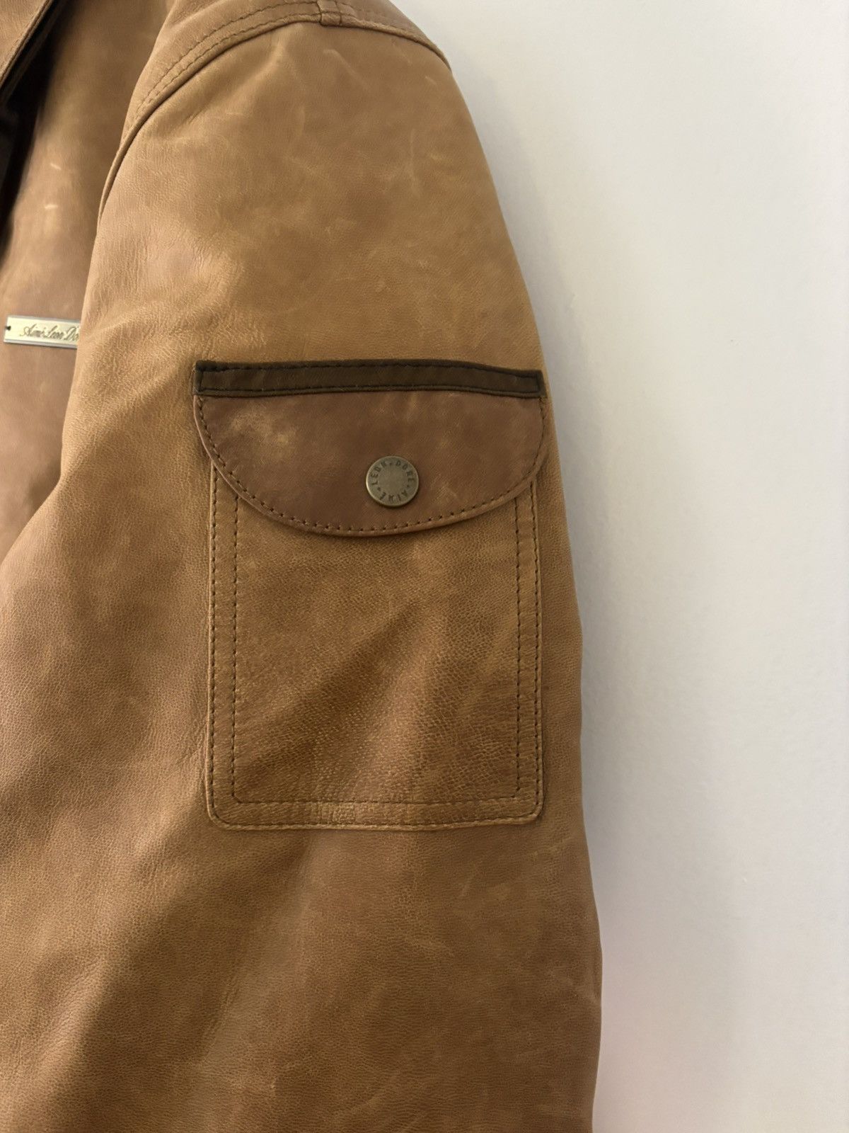 Aime Leon Dore Aime Leon Dore Leather Aviator Jacket Size US M / EU 48-50 / 2 - 9 Thumbnail