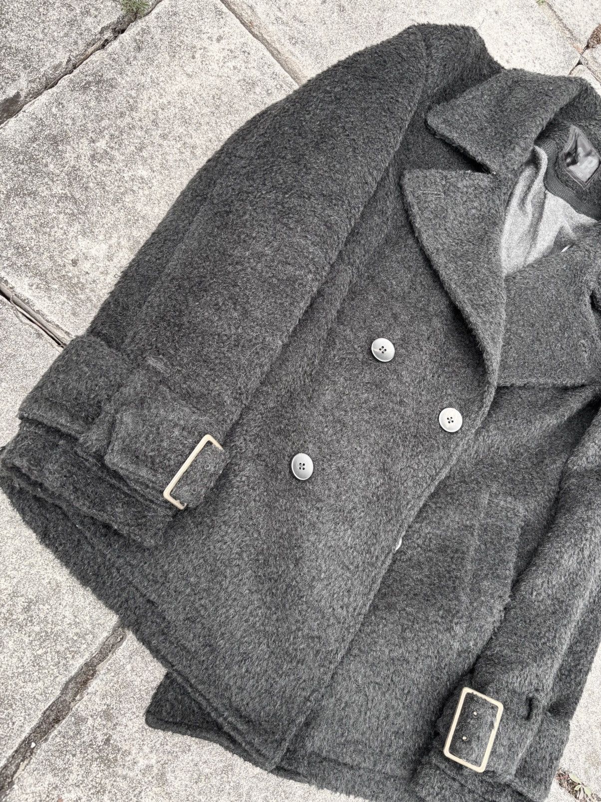 If Six Was Nine × Japanese Brand × Le Grande Bleu (L.G.B.) L.G.B. Alpaca wool double breasted coat Size US L / EU 52-54 / 3 - 2 Thumbnail