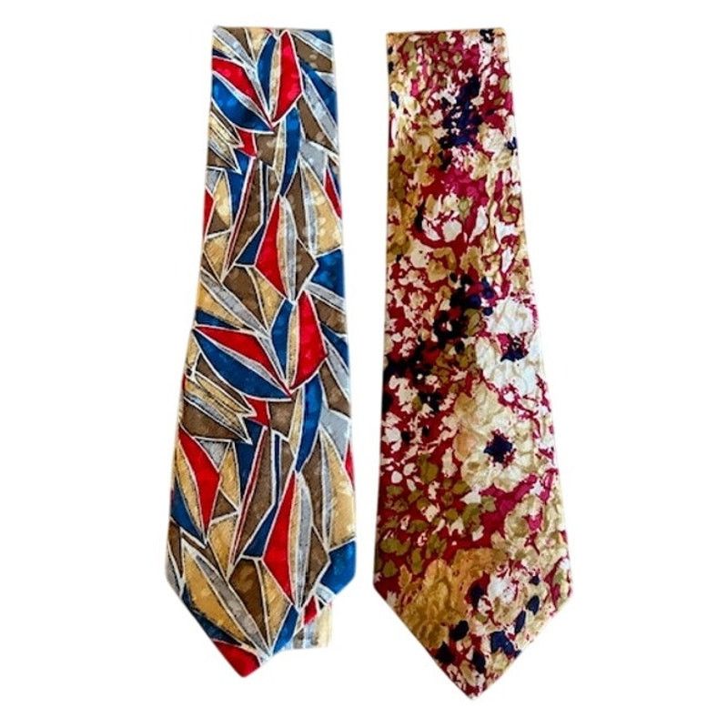 Guy Laroche Vintage Guy Laroche Couture Silk Tie Lot (2) Size ONE SIZE - 1 Thumbnail