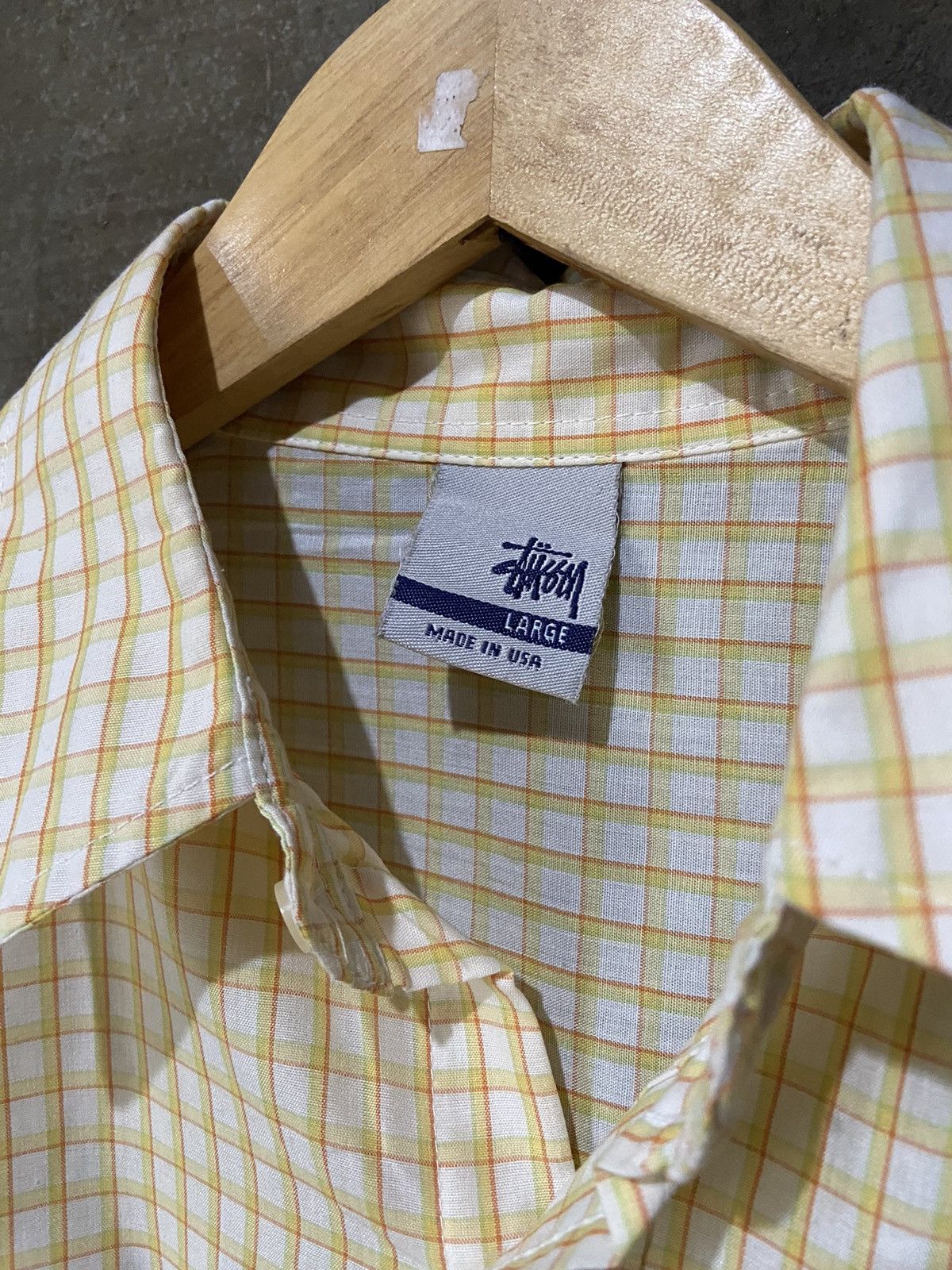 Stussy Vintage Stussy Boxy Cut Plaid Shirt Size US L / EU 52-54 / 3 - 6 Thumbnail