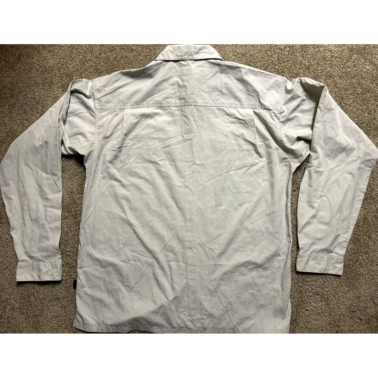 Patagonia VINTAGE Patagonia Shirt Men L Khaki Long-Sleeve Island Hopper Button-Up Size US L / EU 52-54 / 3 - 2 Thumbnail