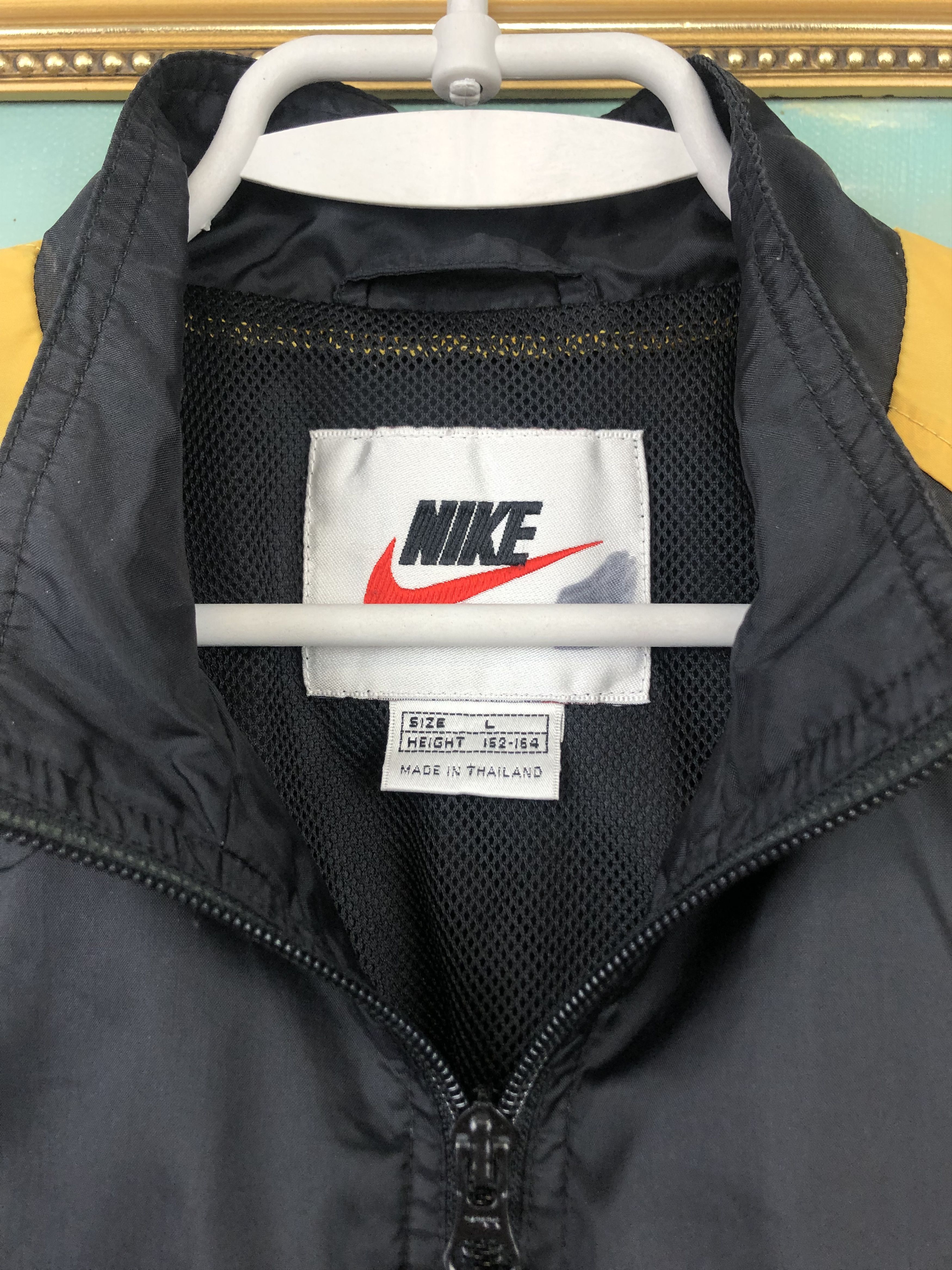 Nike Vintage Nike Borussia Dortmund Football Windbreaker Soccer Size US XXS / EU 40 - 8 Thumbnail