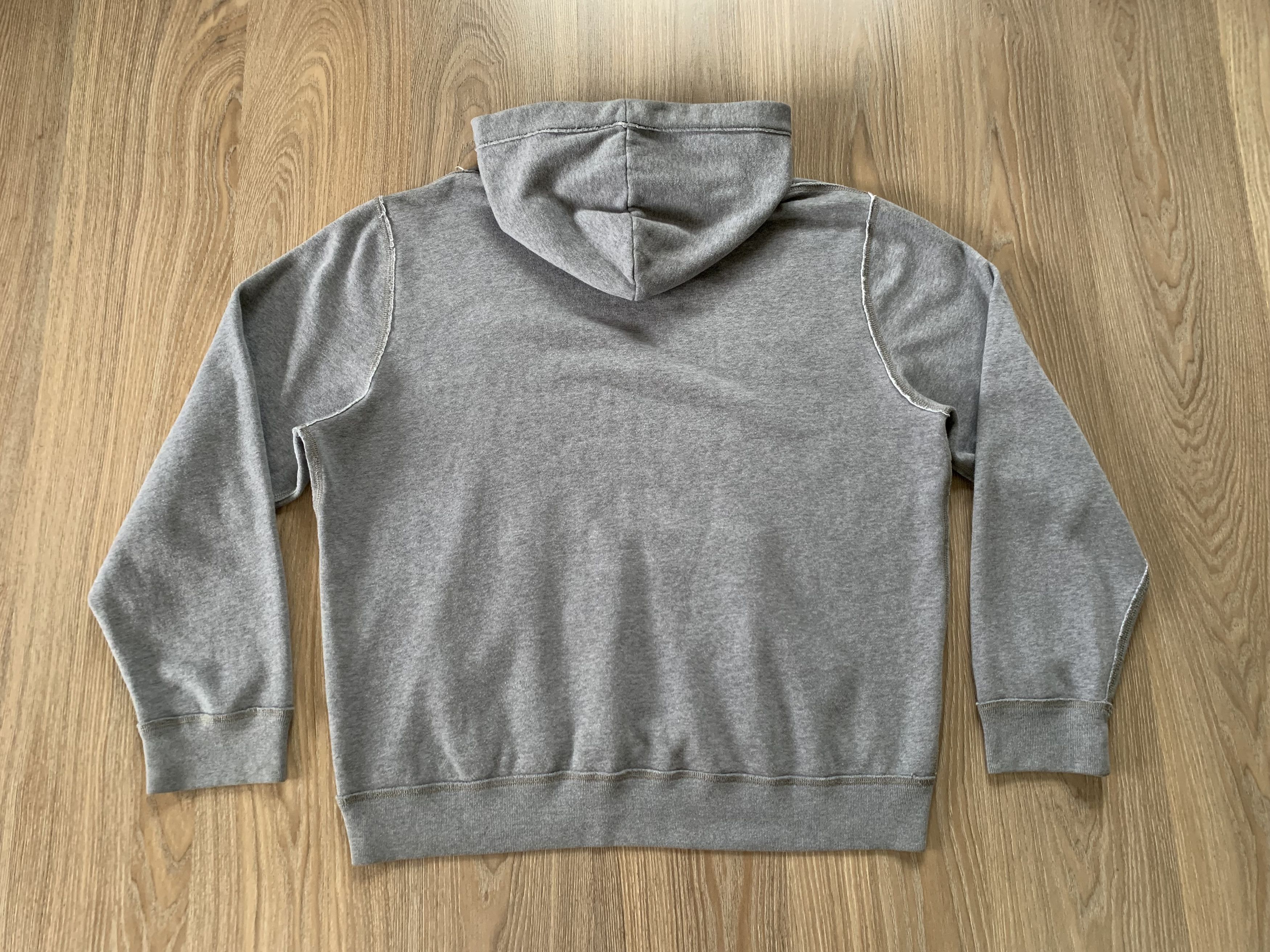 Polo Ralph Lauren × Ralph Lauren × Vintage Ralph Lauren Vintage Grey Cotton Hoodie Size US XXL / EU 58 / 5 - 3 Thumbnail