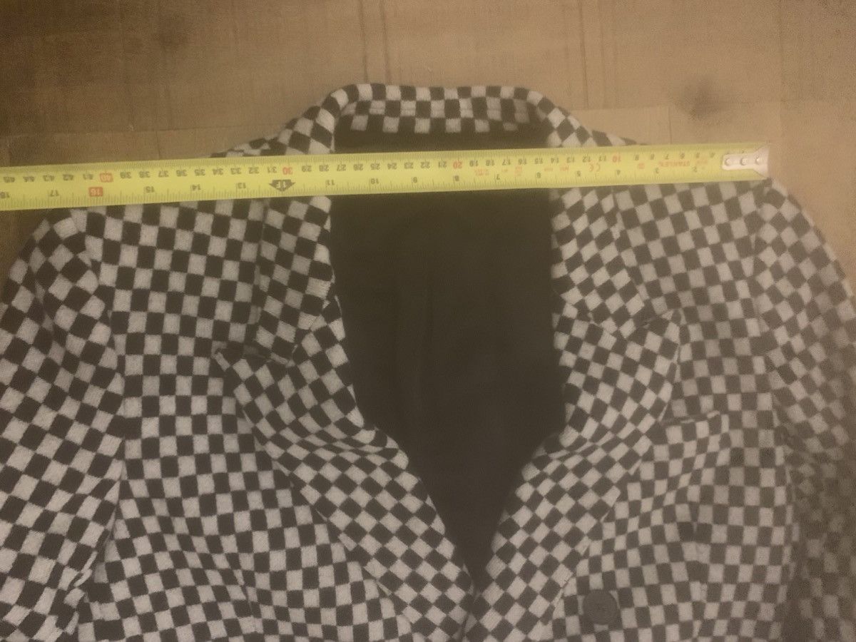 Haider Ackermann Fall 2015 WFS/Unisex Checkerboard Overcoat Size US S / EU 44-46 / 1 - 10 Thumbnail