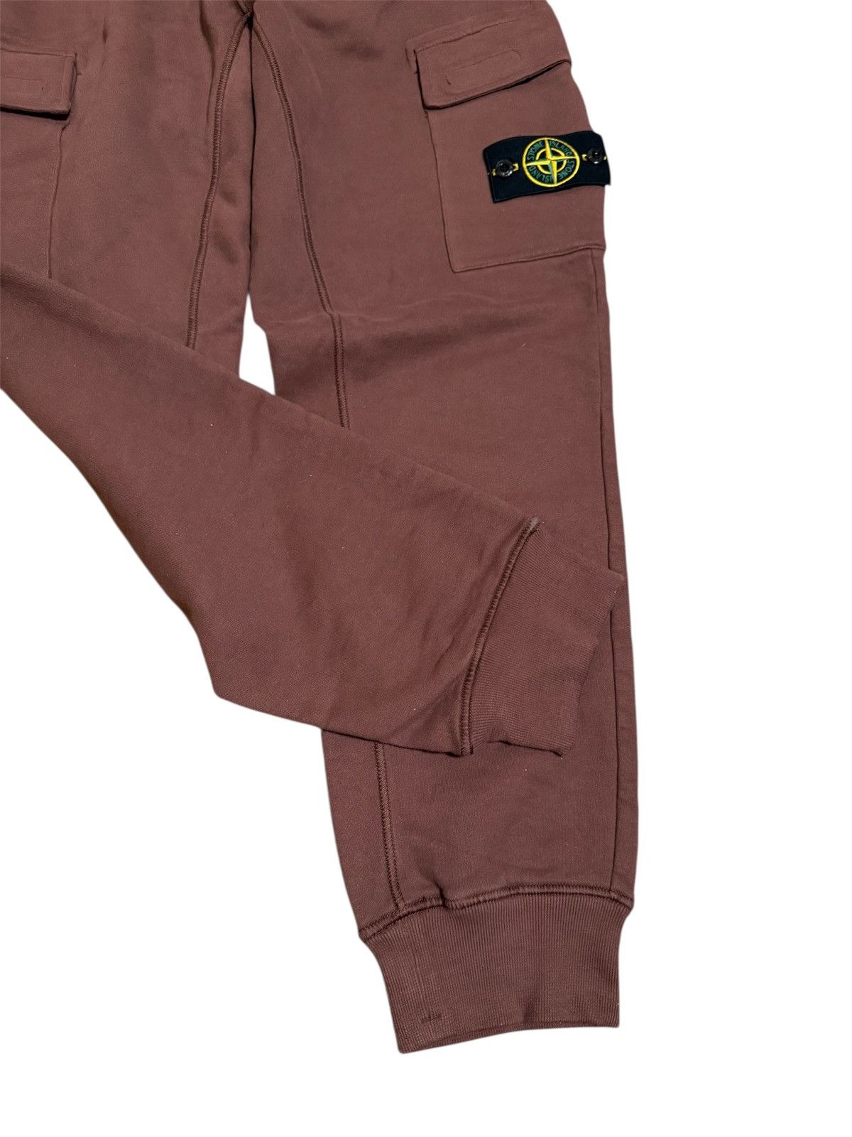 Stone Island 🔥450$ Stone island Jogging Fleece Pocket Cargo SweatPants Size US 32 / EU 48 - 2 Thumbnail