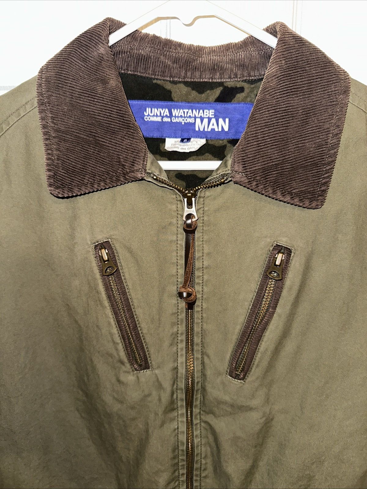 Junya Watanabe Junya watanabe cdg work coat fleece lined WD-J046 Size US S / EU 44-46 / 1 - 5 Thumbnail