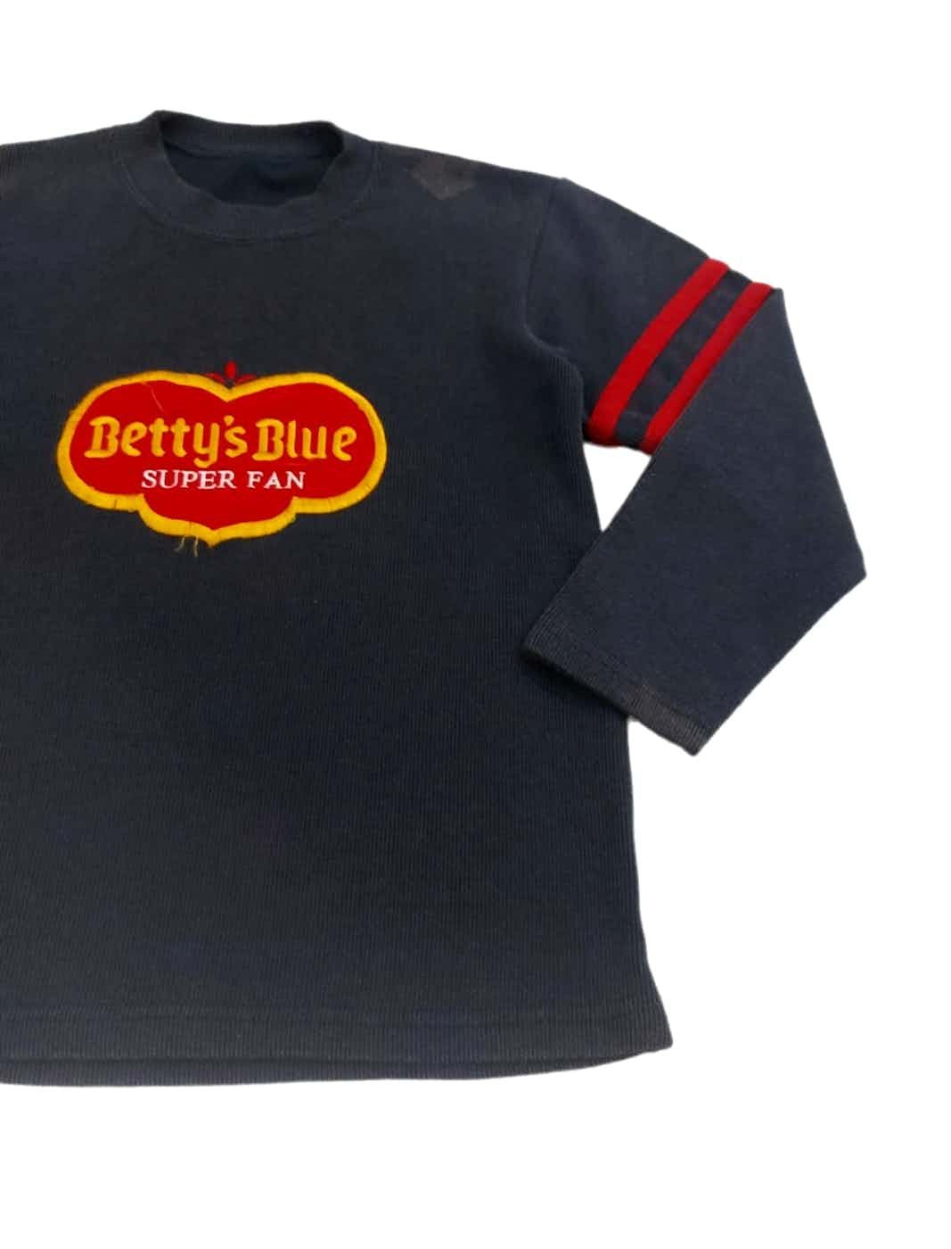 Kensho Abe Rare! Vintage Betty's Blue Kensho Abe Designer Big Spell Out Size M / US 6-8 / IT 42-44 - 2 Thumbnail