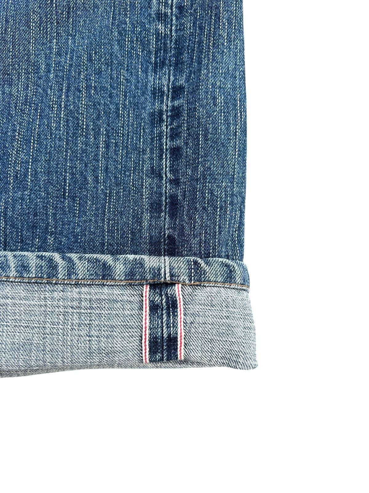 Kapital Vintage Edwin 505Z Selvedge Distressed Denim Jeans Size US 33 - 3 Thumbnail