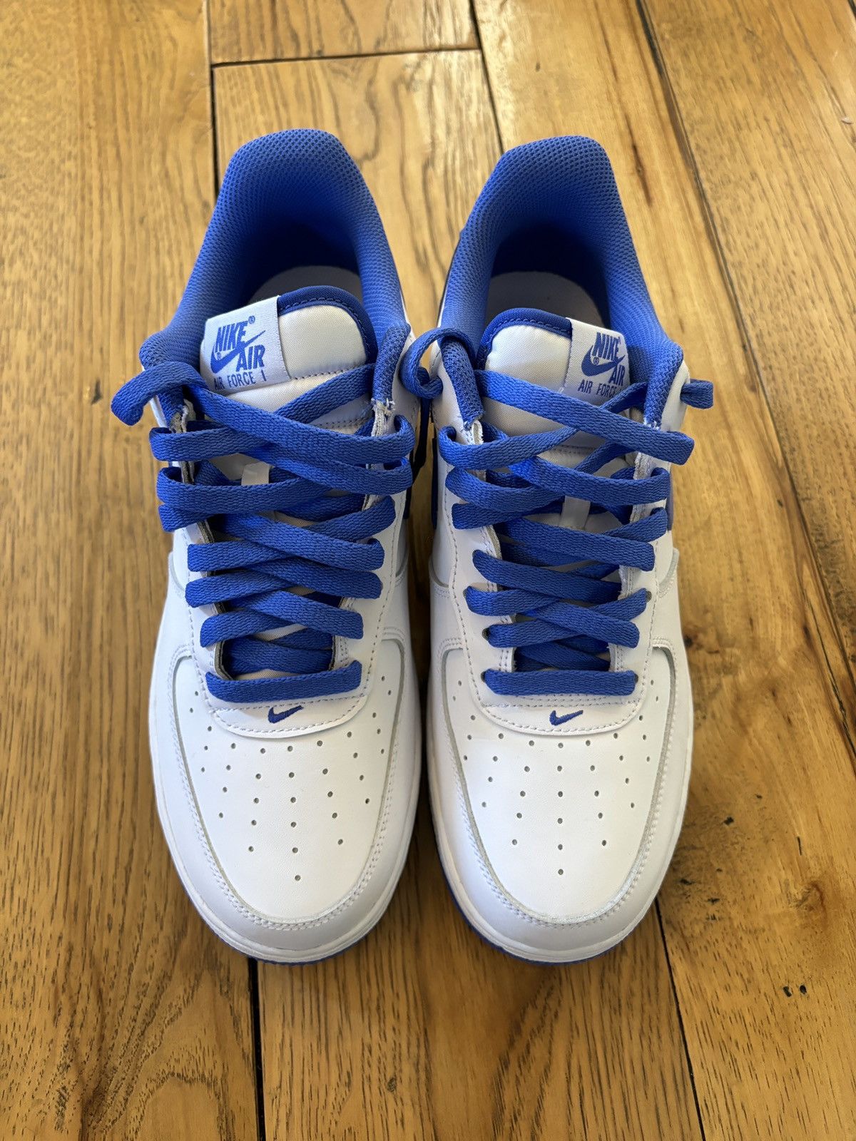 Nike Nike Air Force 1 ‘07 Medium Blue Size US 9 / EU 42 - 2 Thumbnail