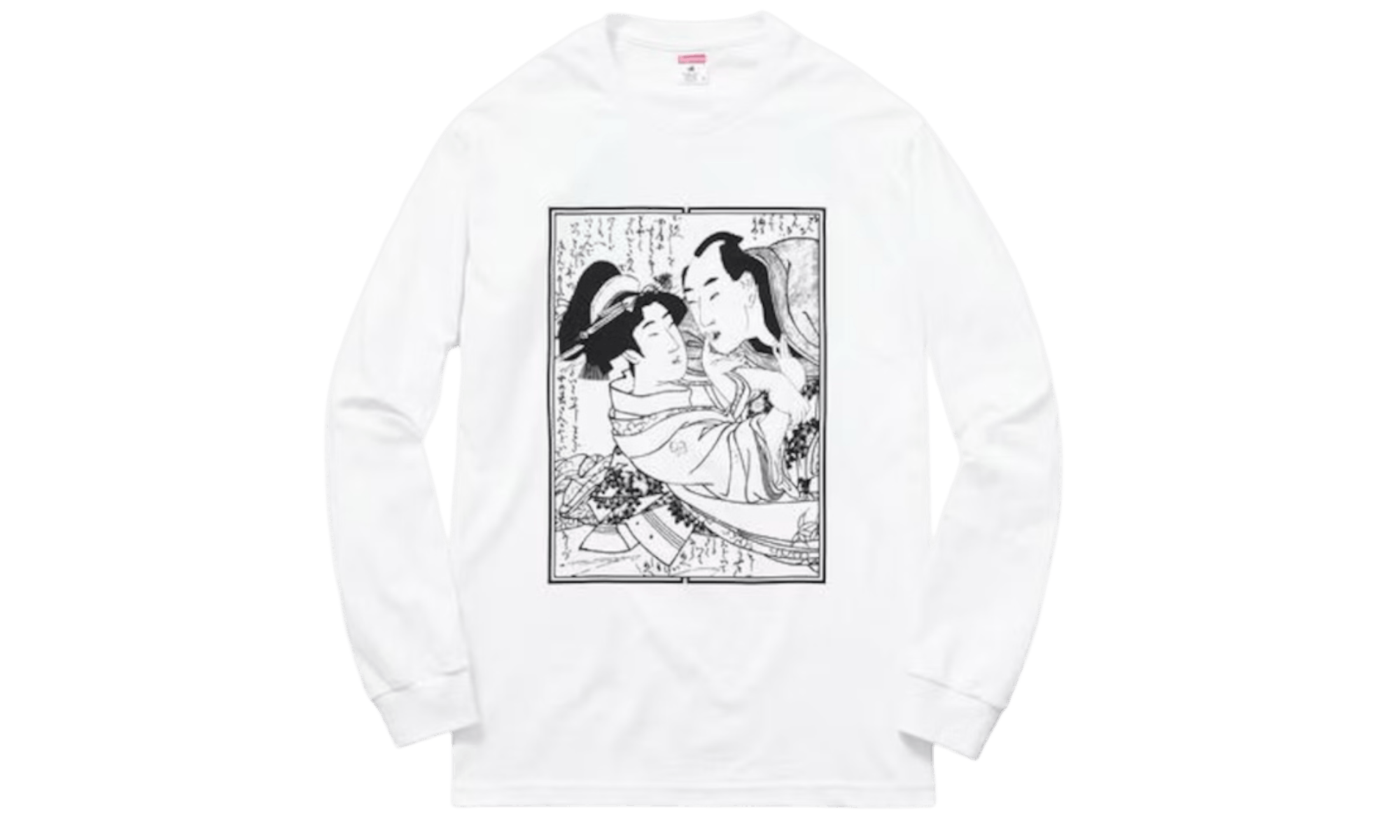 Supreme Sasquatch Fabrix Shunga White Longsleeve T-Shirt Size US M / EU 48-50 / 2 - 1 Preview