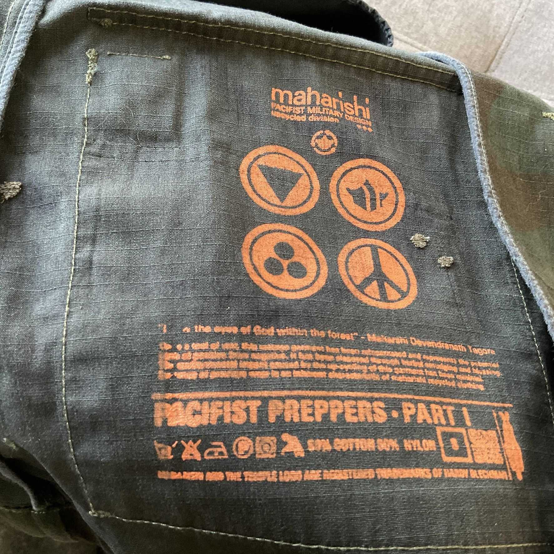 Maharishi Maharishi AW13 Pacifist Preppers Half-dye Camo Jacket Size US S / EU 44-46 / 1 - 4 Thumbnail