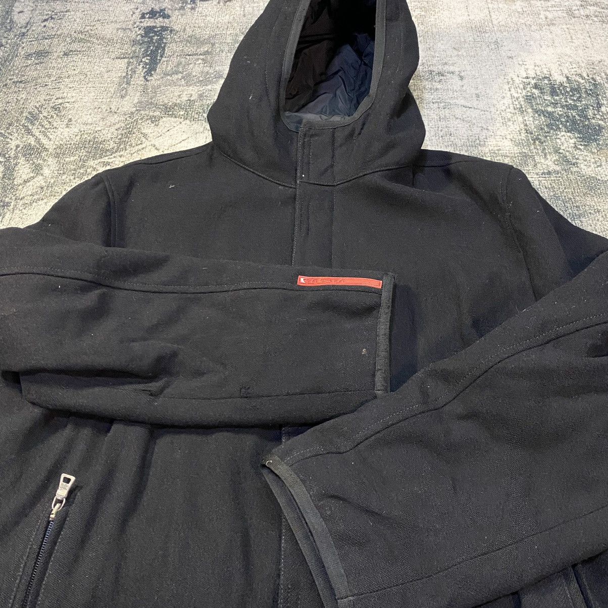 Prada Prada Milano Wool Hoodie Jacket Size US M / EU 48-50 / 2 - 4 Thumbnail