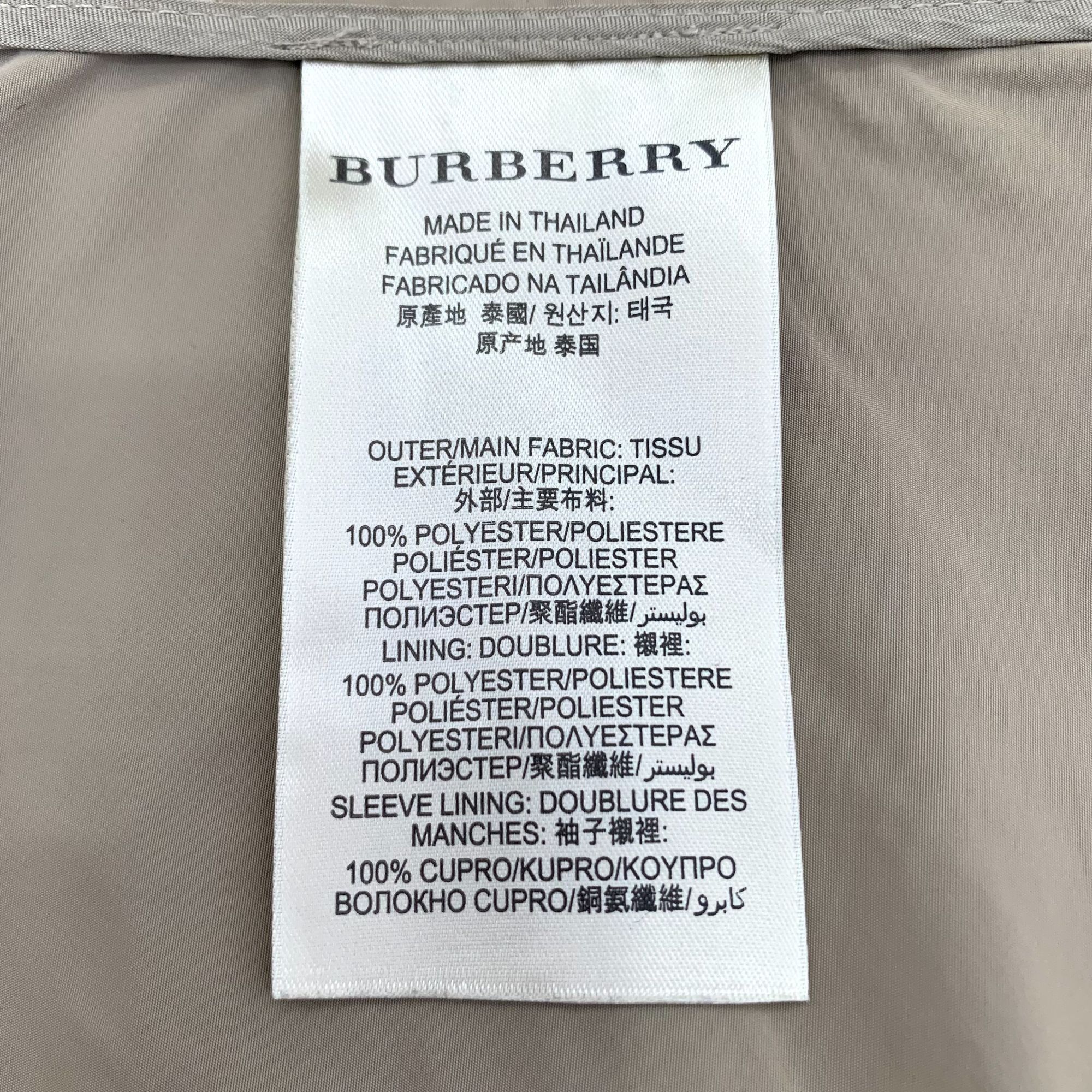 Burberry Burberry Brit Classic Double-Breasted Trench Coat In Khaki W Size XS / US 0-2 / IT 36-38 - 4 Thumbnail