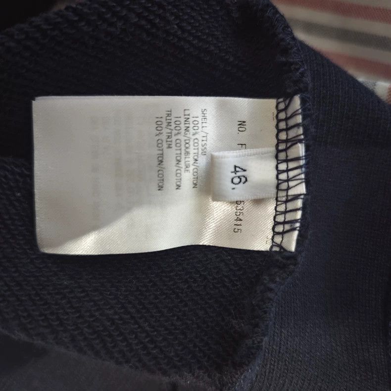 Thom Browne Thom Browne Classic blue hoodie Size US S / EU 44-46 / 1 - 5 Thumbnail