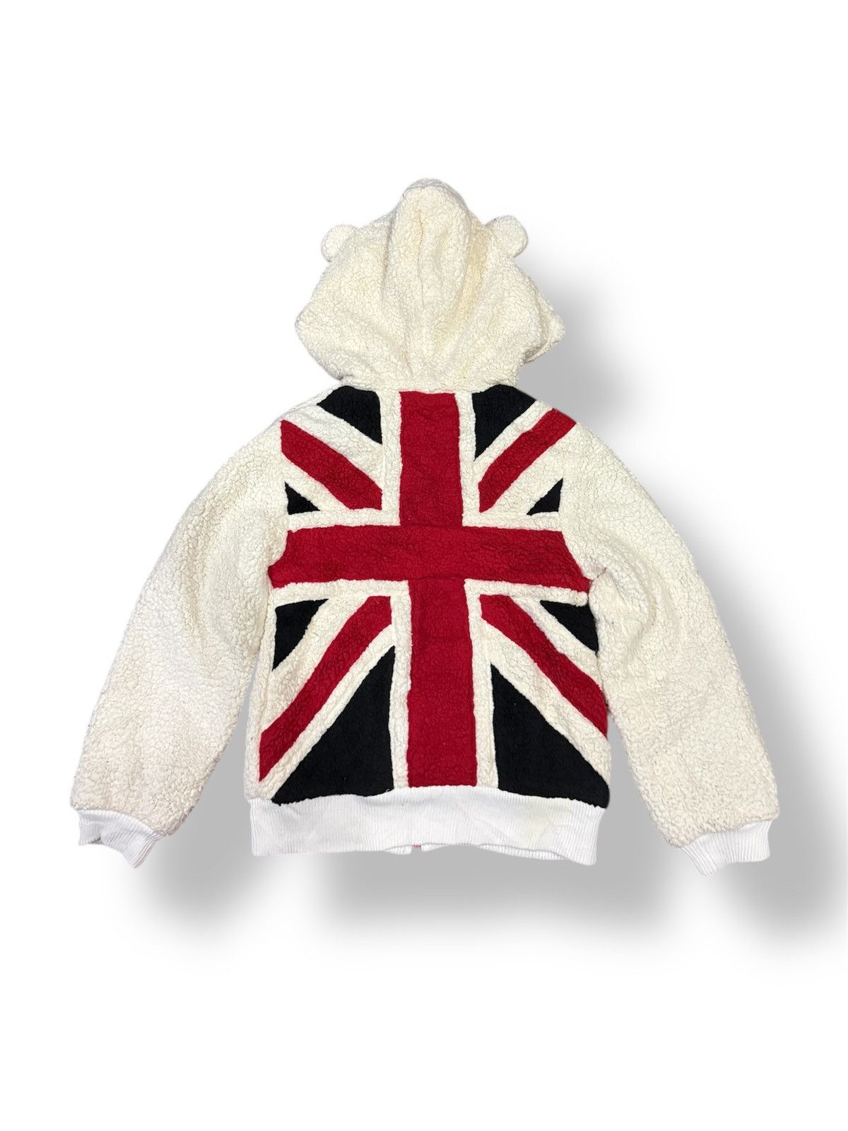 If Six Was Nine Material Blue Bis British Flag Hoodie Size S / US 4 / IT 40 - 2 Thumbnail